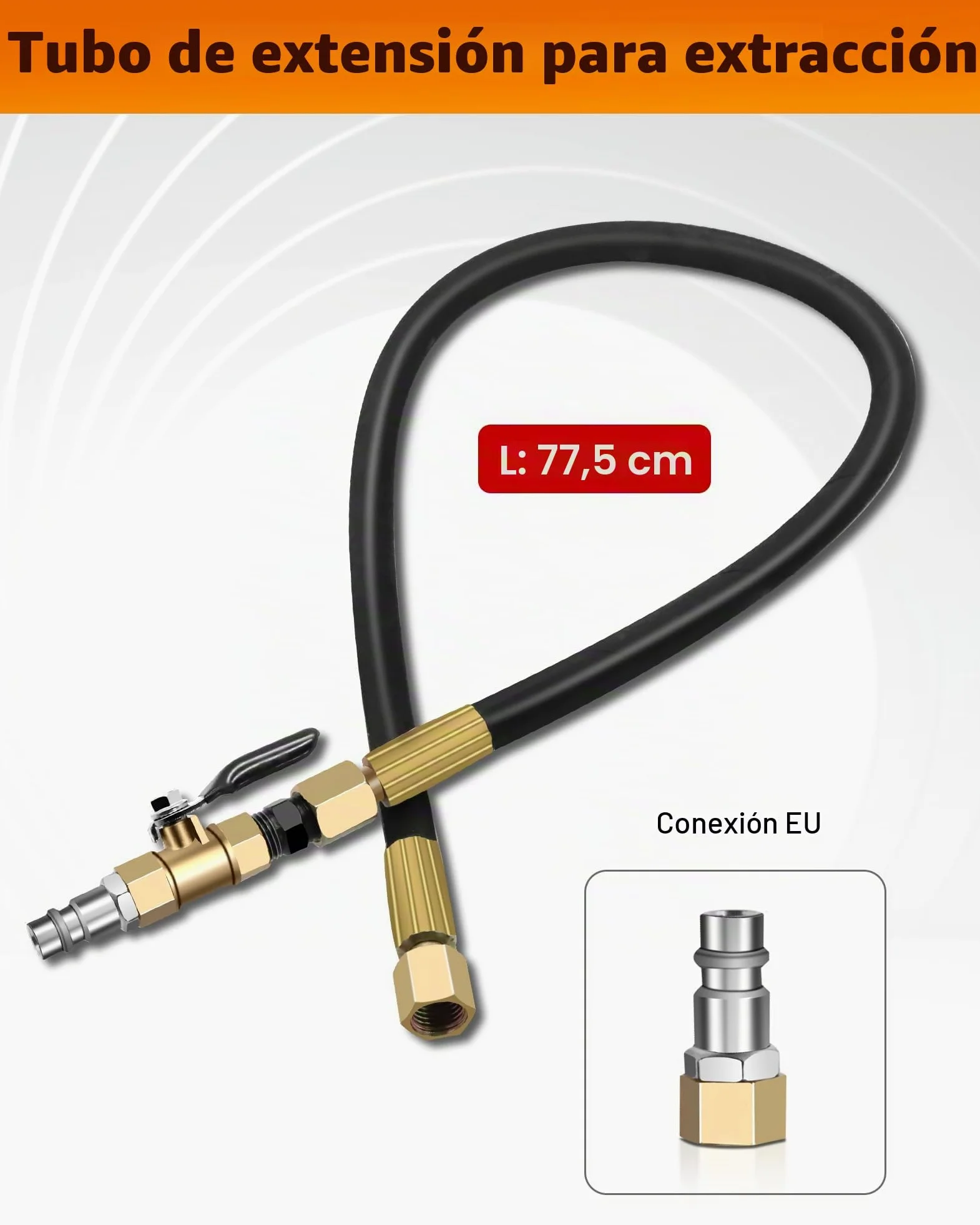 RUIZHI 24pc Extractor Neumático de Boquillas de Inyección - Herramienta de Extracción para Boquillas de Inyección, Inyector de Combustible Diésel, para Bosch Delphi Denso Siemen, con 19 Adaptadores