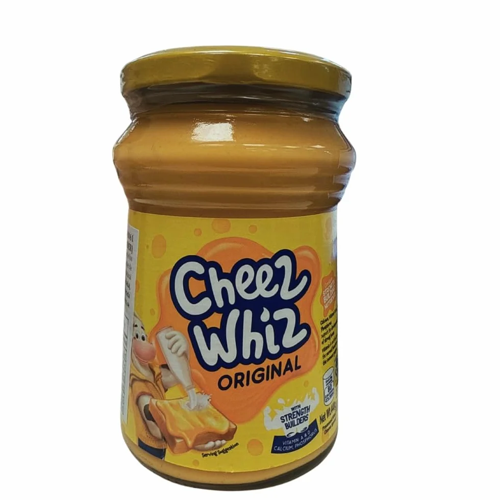 Cheez Whiz Queso Fundido para Untar, Pasta de Queso para Pan, Arepas y Galletas