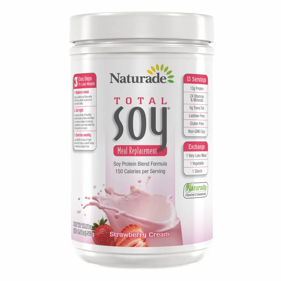 Naturade Total Soy Strawberry 1 LB 1.88 OZ