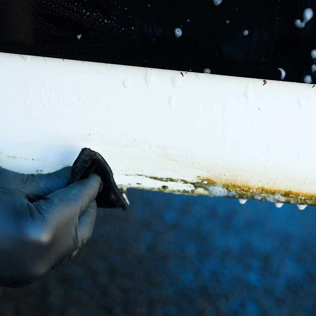 Koch Chemie Hull PreCleaner acid 1L - Limpiador ácido para casco de barco y cubierta, elimina la cal, el óxido, gelcoat, plástico, acero inoxidable, limpiador de barcos