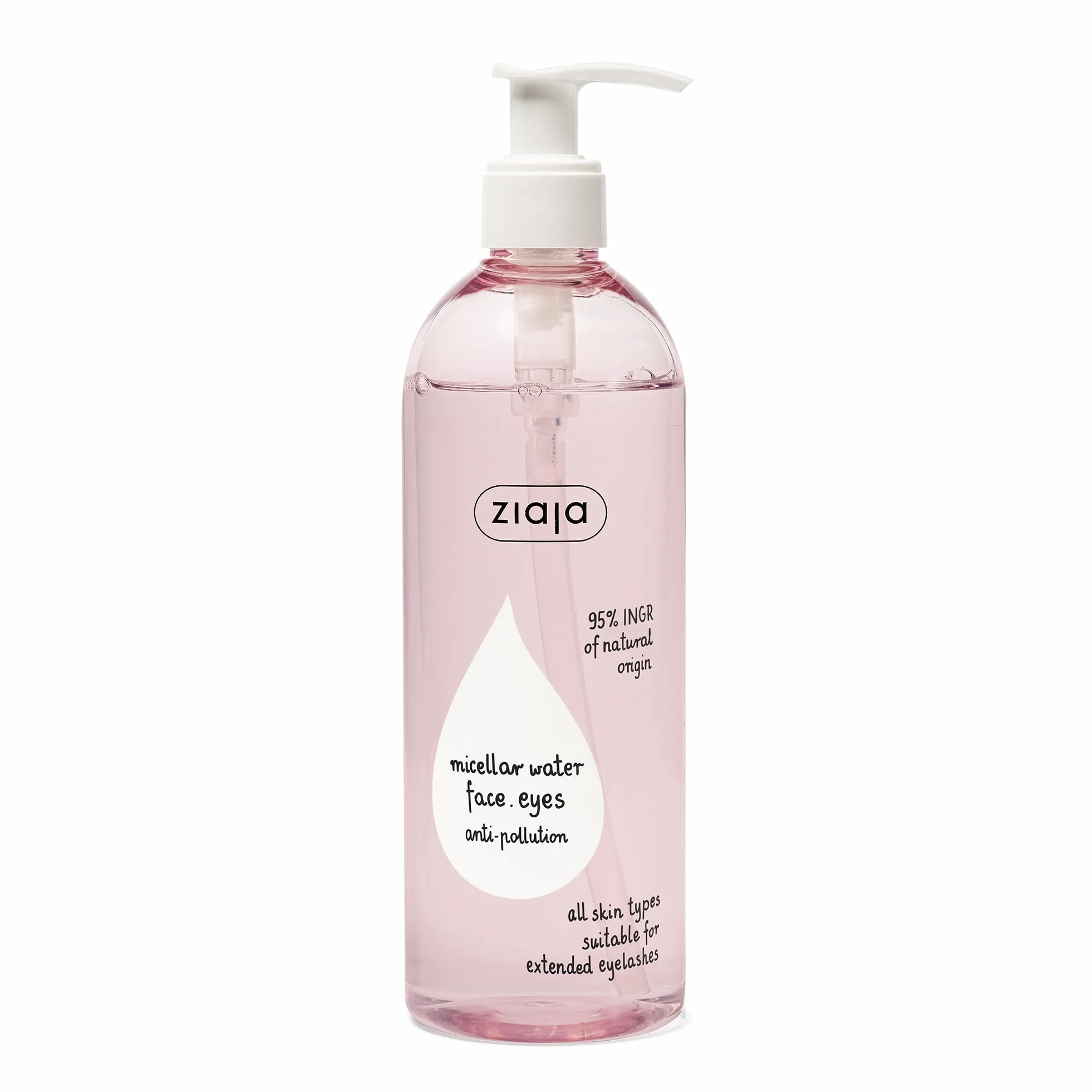 Ziaja Agua Micelar para Rostro y Ojos 390ml