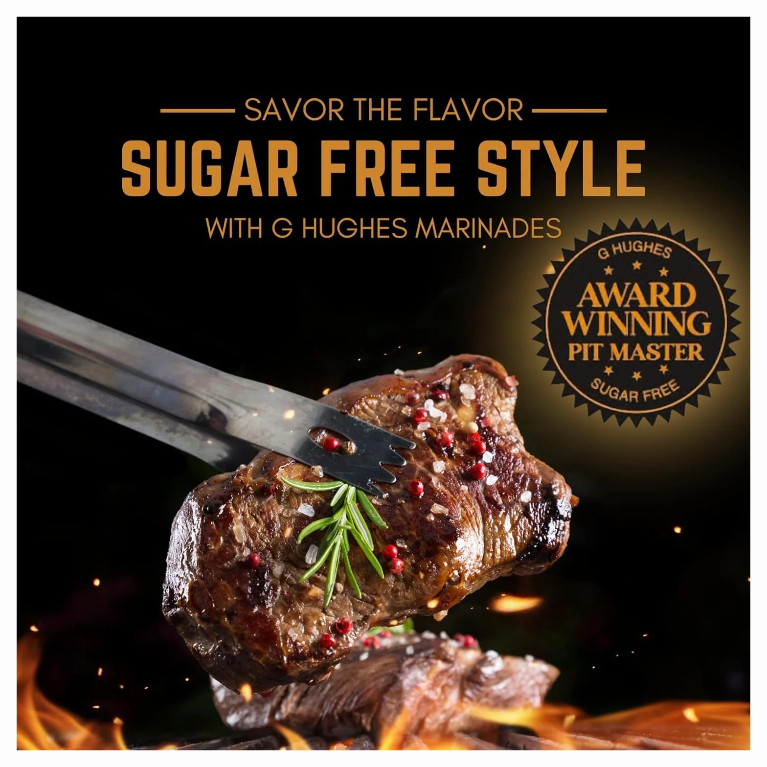 G Hughes Marinade Teriyaki 385ml