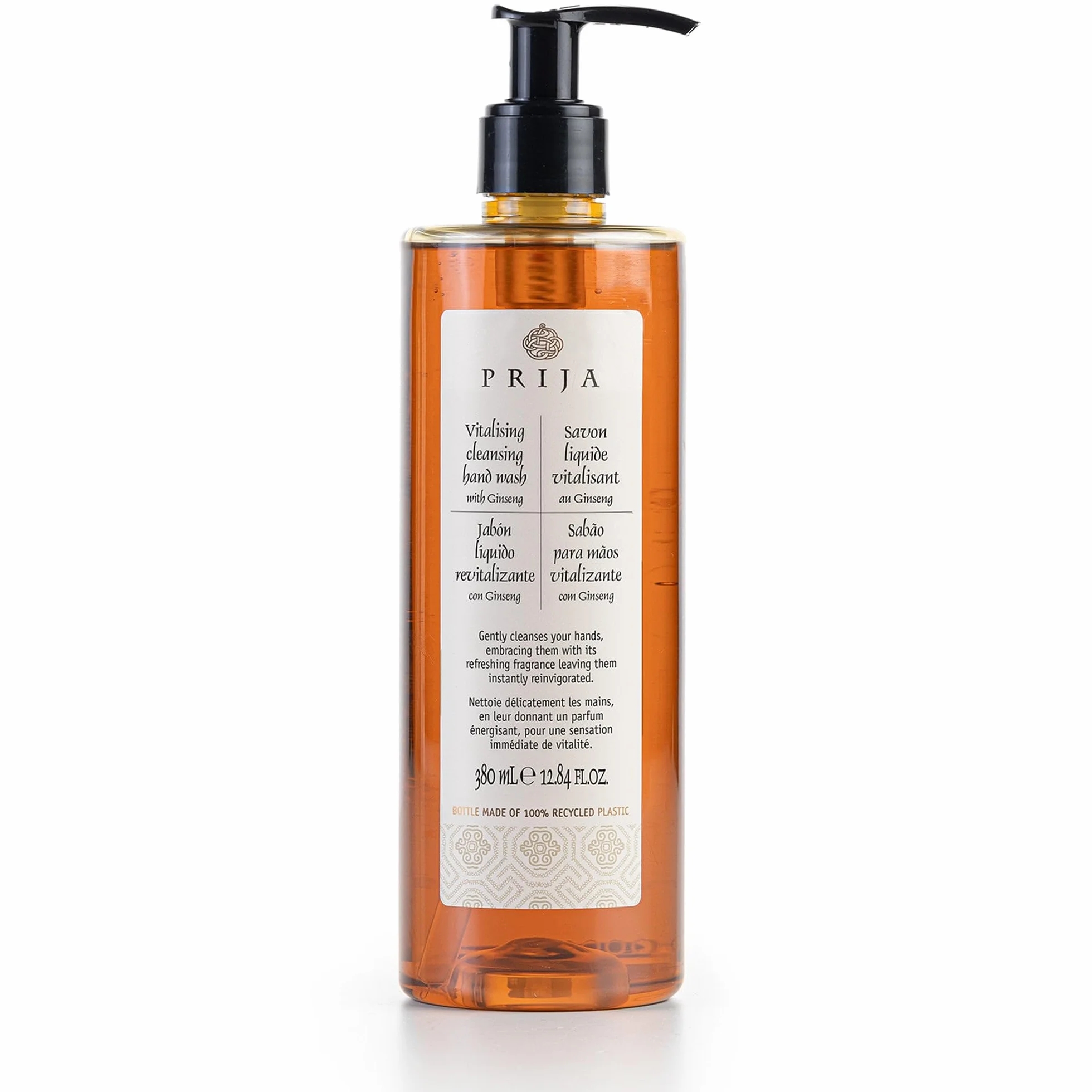 Prija Jabón de Manos Vitalizante con Extracto de Ginseng 380ml