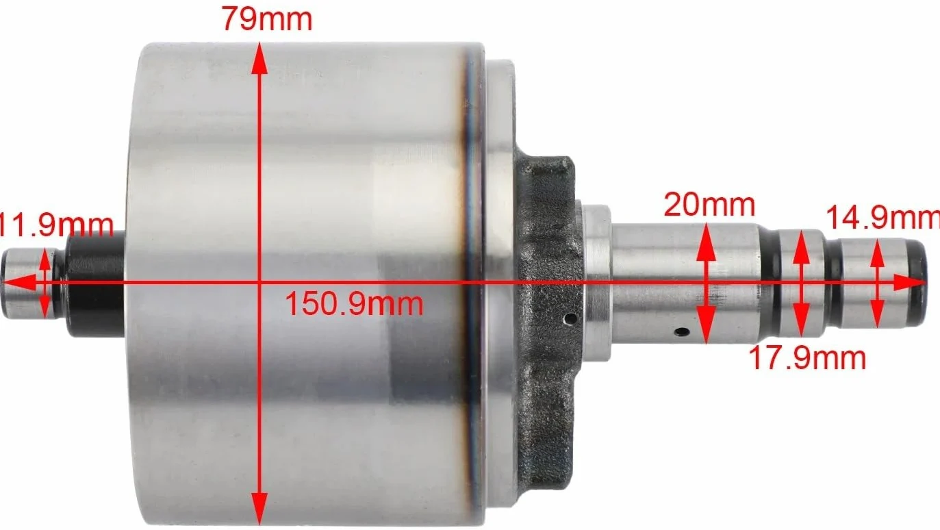 Generador de volante de inercia de rotor de estator apto for R1 FZ1 FZ8 2004-2016