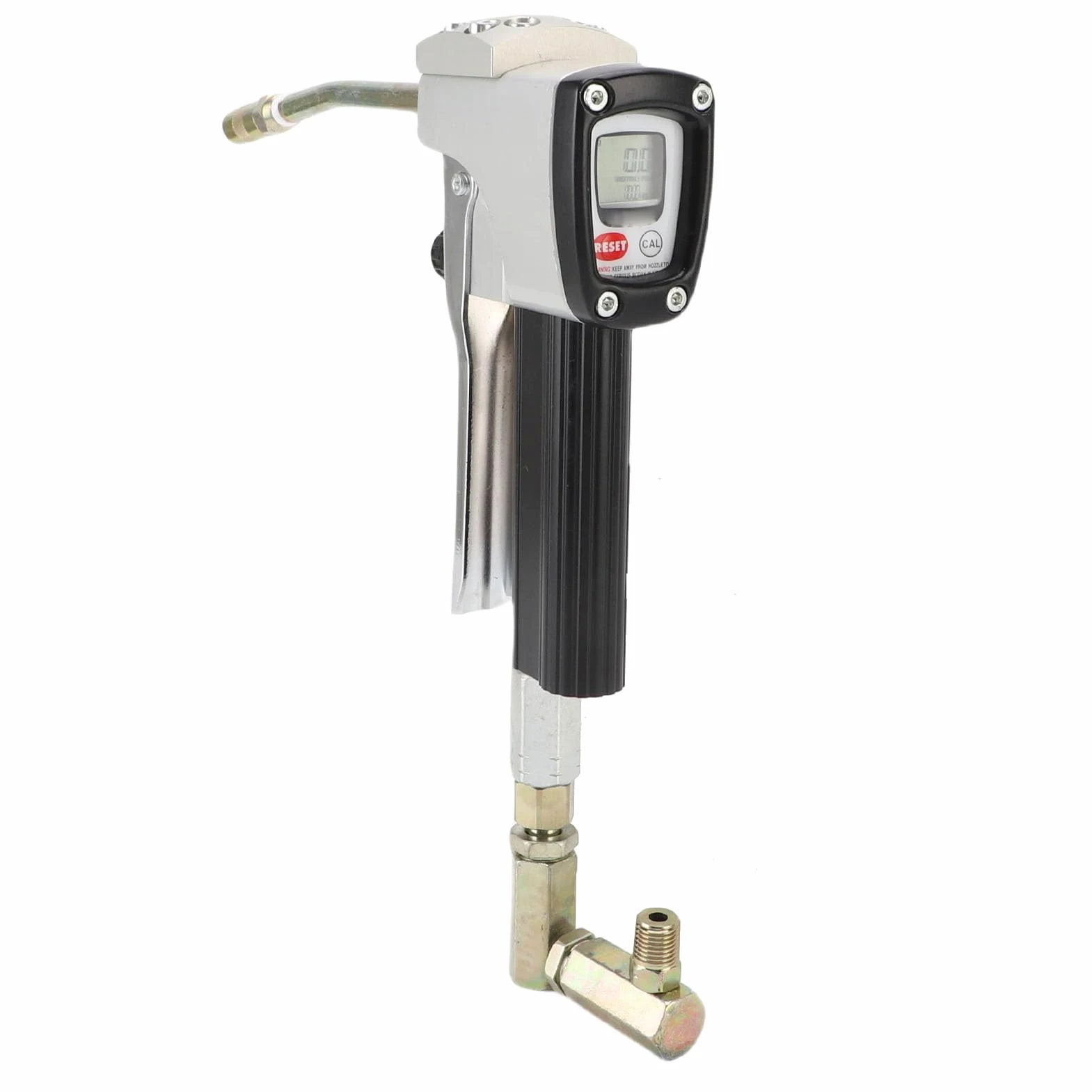 Dioche Herramienta de Grasa de Servicio Herramienta de Grasa Neumática 400 Bar Medición de Alta Precisión de Lubricación Neumática Industrial de Aleación de Aluminio Adecuada para Varios Escenarios