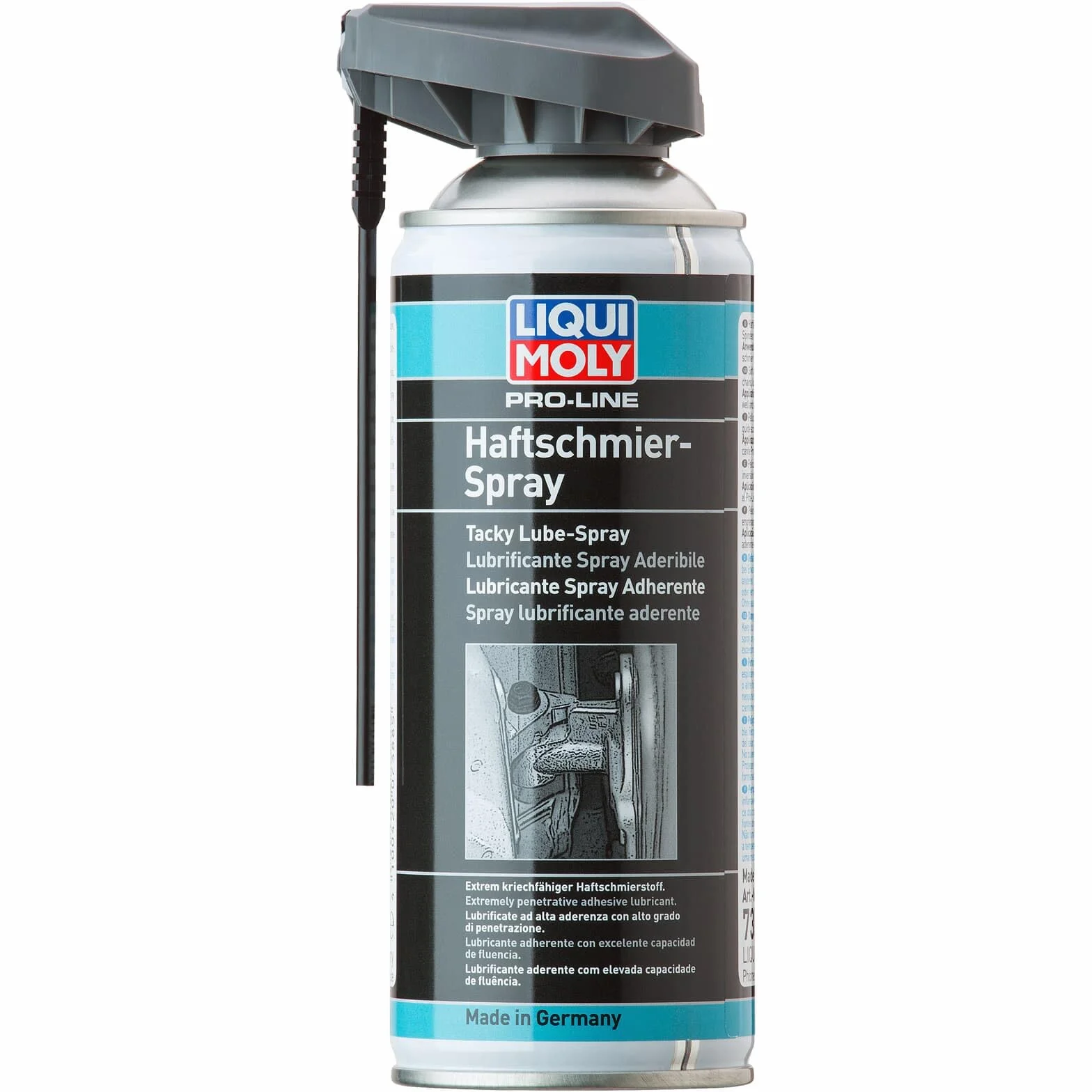 LIQUI MOLY Pro-Line Lubricante spray adherente | 400 ml | Tener lubricante sin cobre | 7388