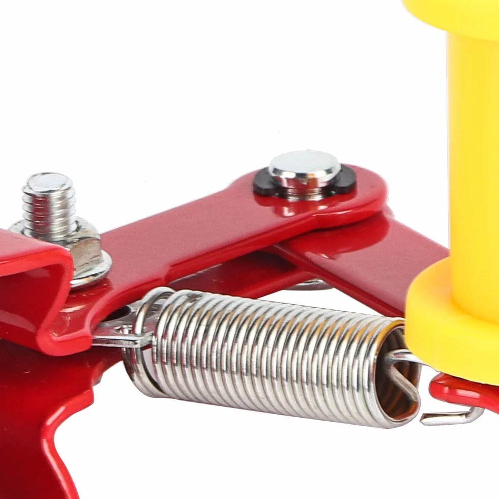 Acouto Perno de Ajuste de Cadena de Motocicleta Universal Tensor de Cadena de Motocicleta Redondo de Hierro y Plástico Negro Ajuste de Holgura de Automática de Rueda de 3,3 Cm para la Mayoría de