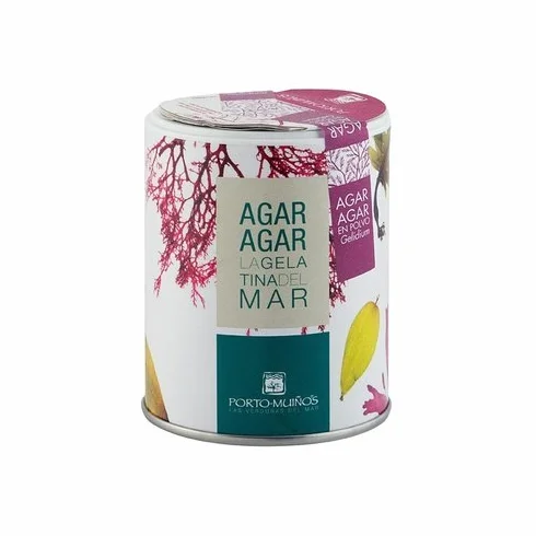 Algas Agar Agar En Polvo 200 Gr Porto Muiños