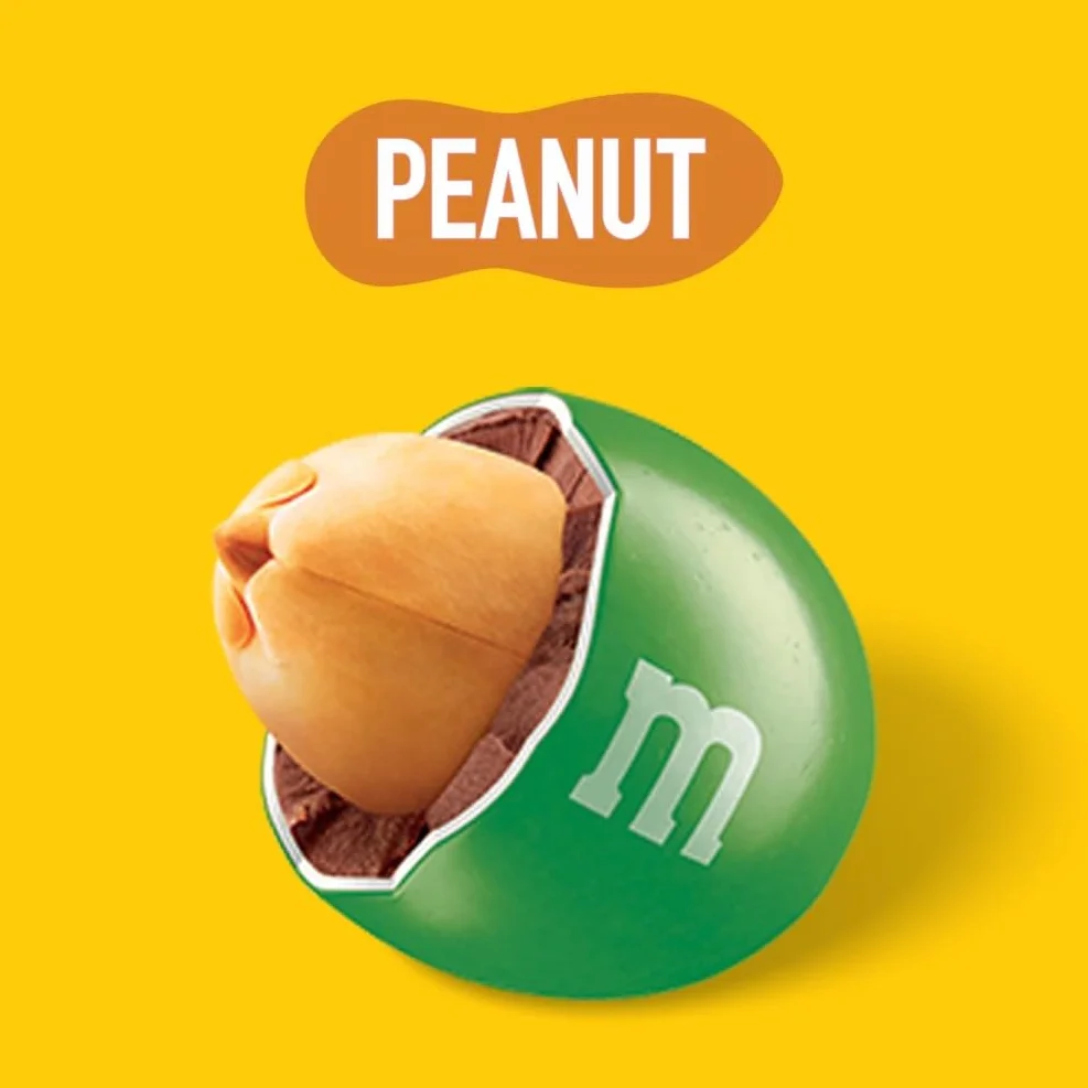 M&M's CACAHUETE Bolitas Chocolate con Leche Relleno de Cacahuete 200g
