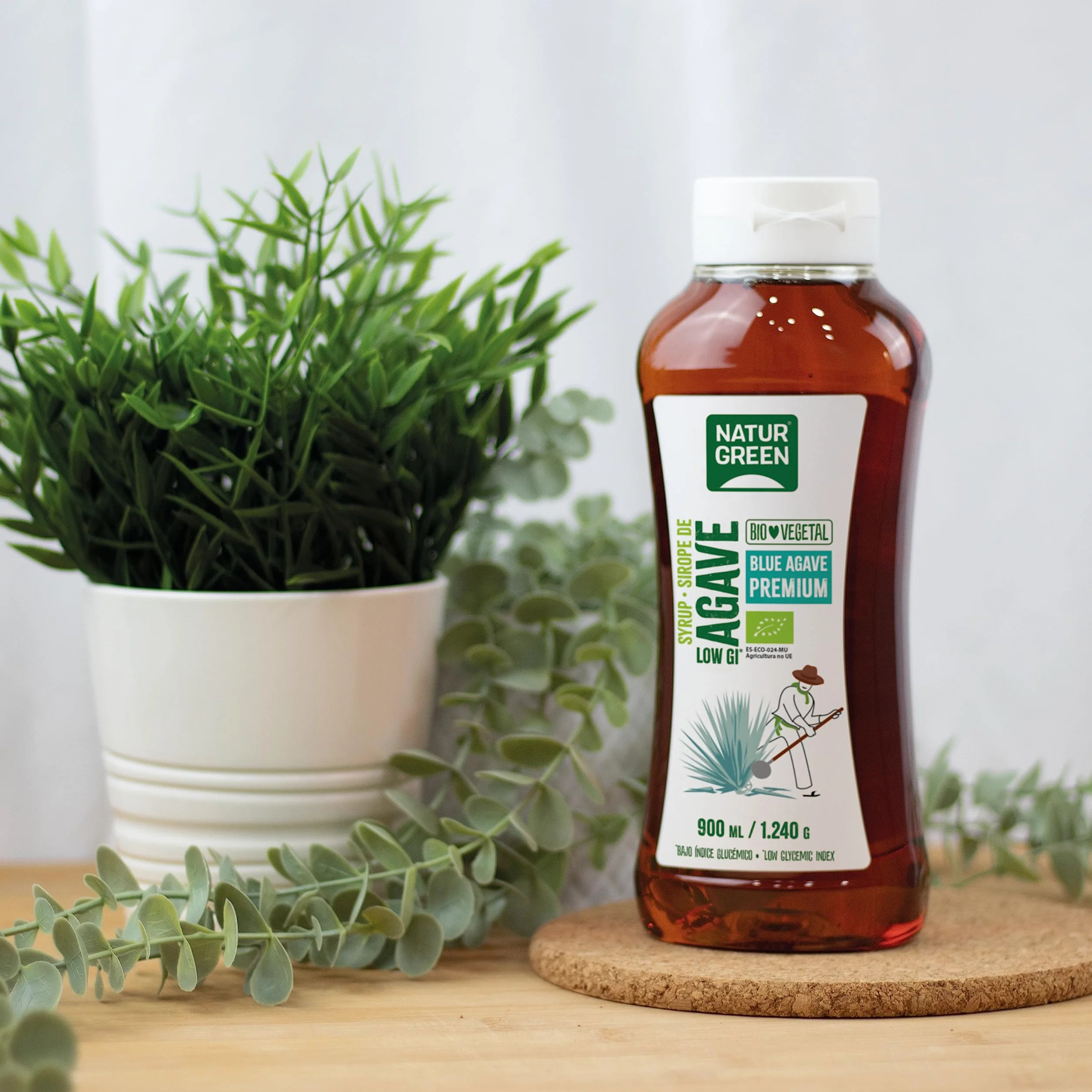 NaturGreen Sirope de Agave Bio 900ml