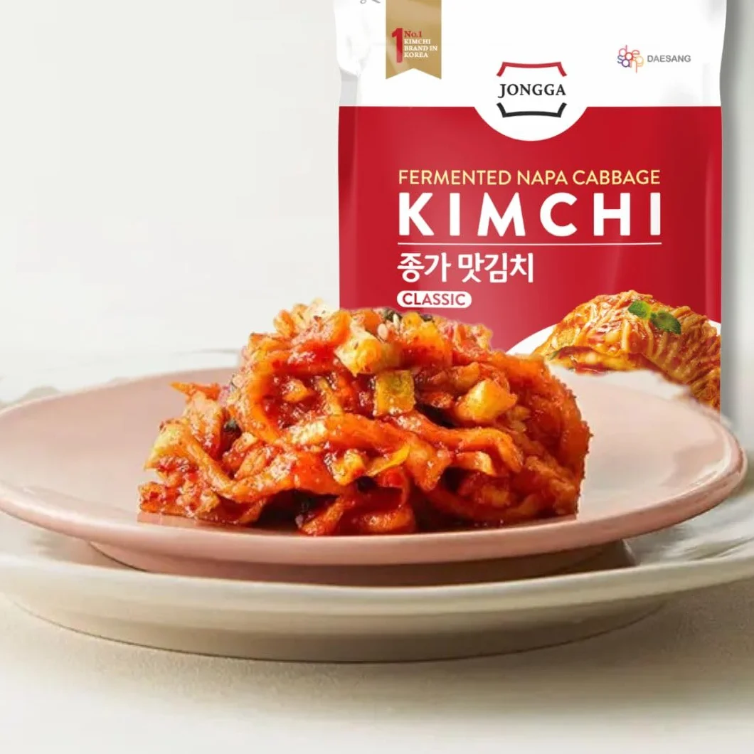 Kimchi Coreano Super Fresh 80g Pack de 3 Picante Fermentado