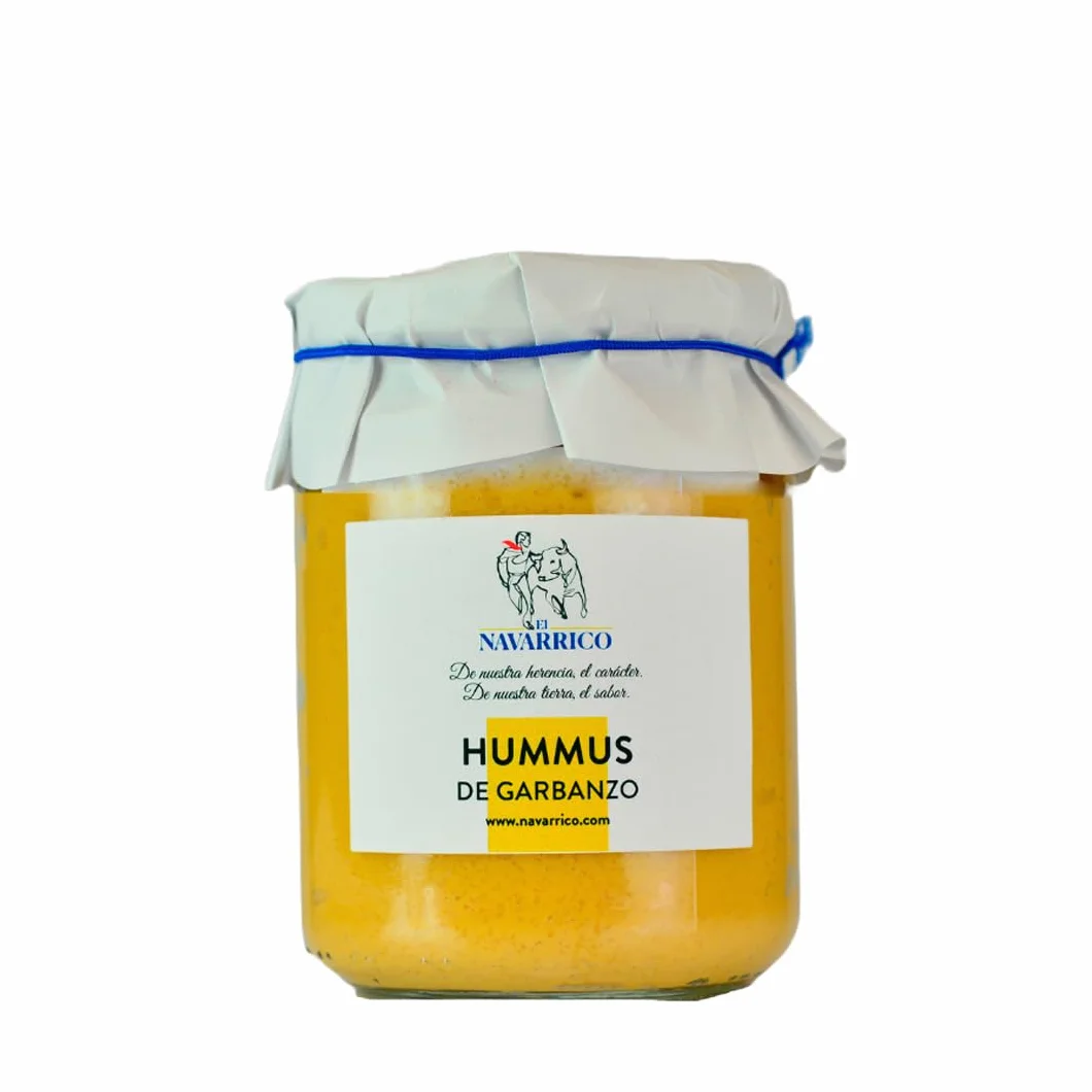 El Navarrico Hummus de Garbanzos Pack 6 x 400 g Vegano Natural