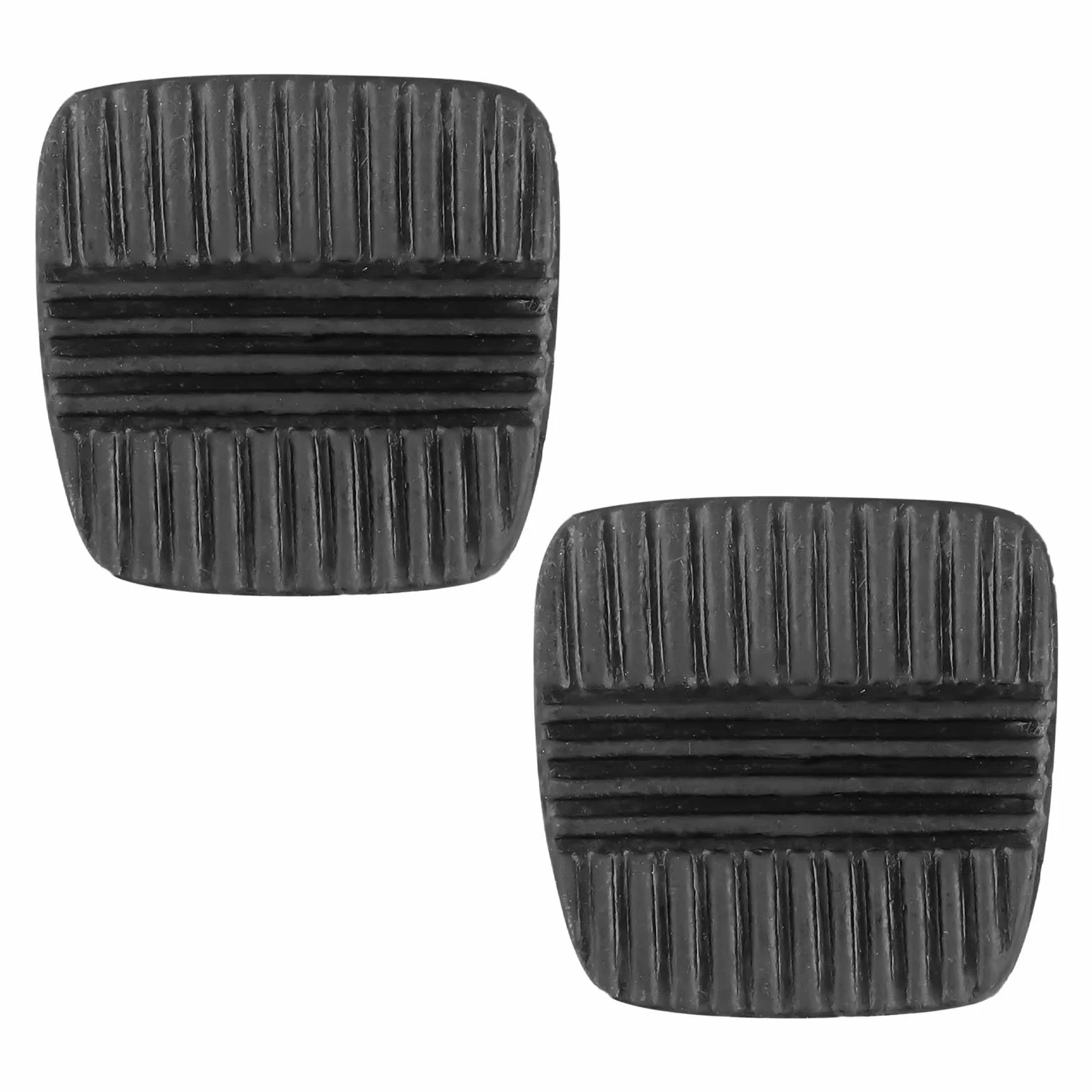 Juego de 2 fundas de goma para pedales de freno y embrague de coche para Nissan Patrol MQ
