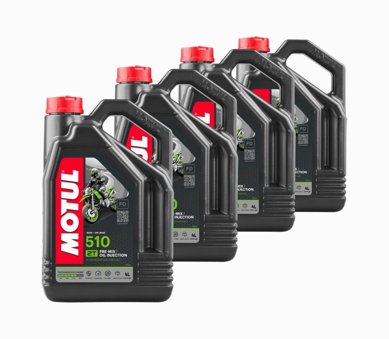 Kit de 4X Aceite de Motor 510 2T 4L KT-202