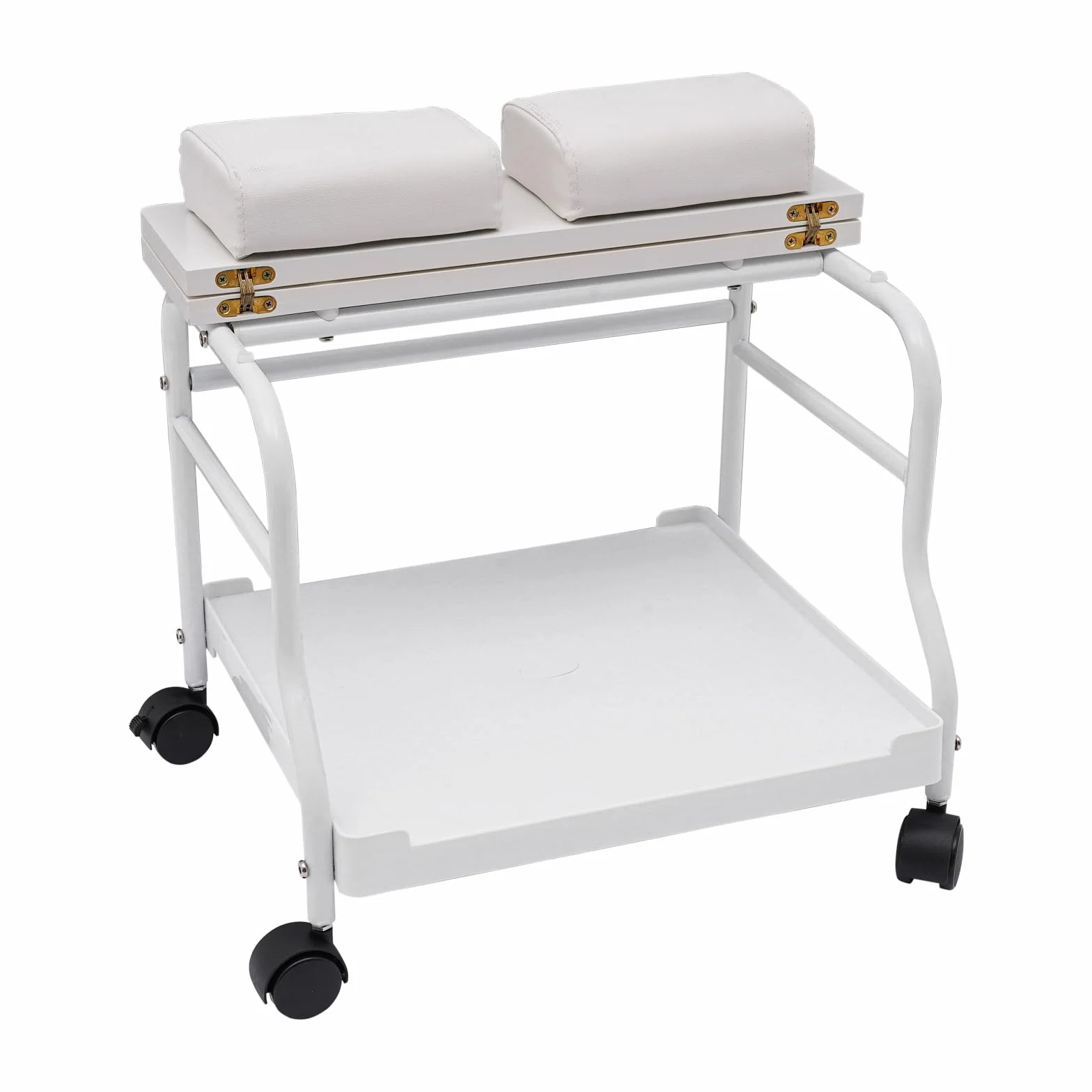 Carrito de herramientas para baño con ruedas ajustable para pedicura