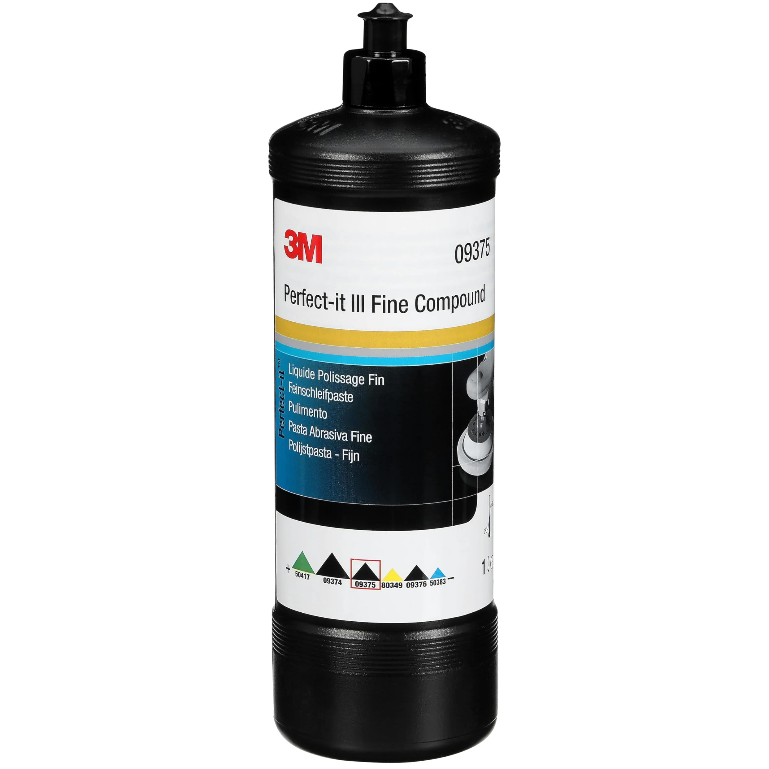 3M - Perfeccionarla III Pasta De Pulir 09375, 1 Litro