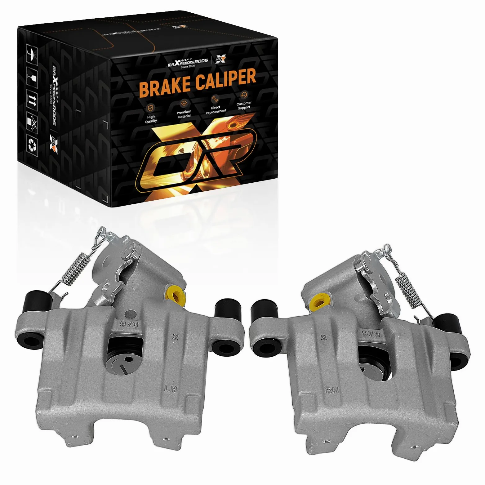 maXpeedingrods 2 pinzas de freno trasero derecho para Opel Signum Vectra 542477 93181404 95520073 344006