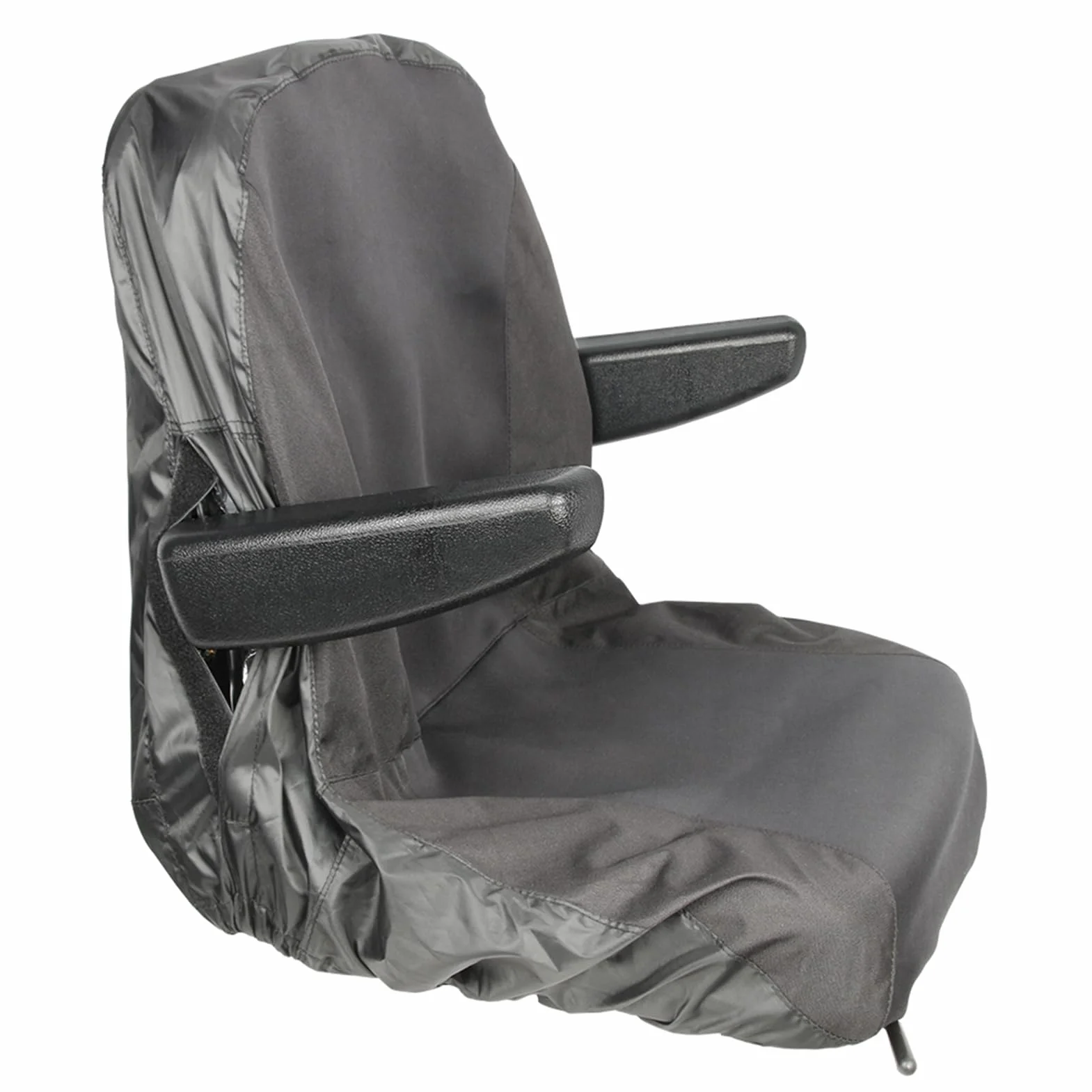 Funda de asiento para tractor, Funda de asiento para cortacésped, Funda de asiento impermeable para tractores, Funda de asiento para tractor de jardín con 2 bolsillos de almacenamiento, tamaño