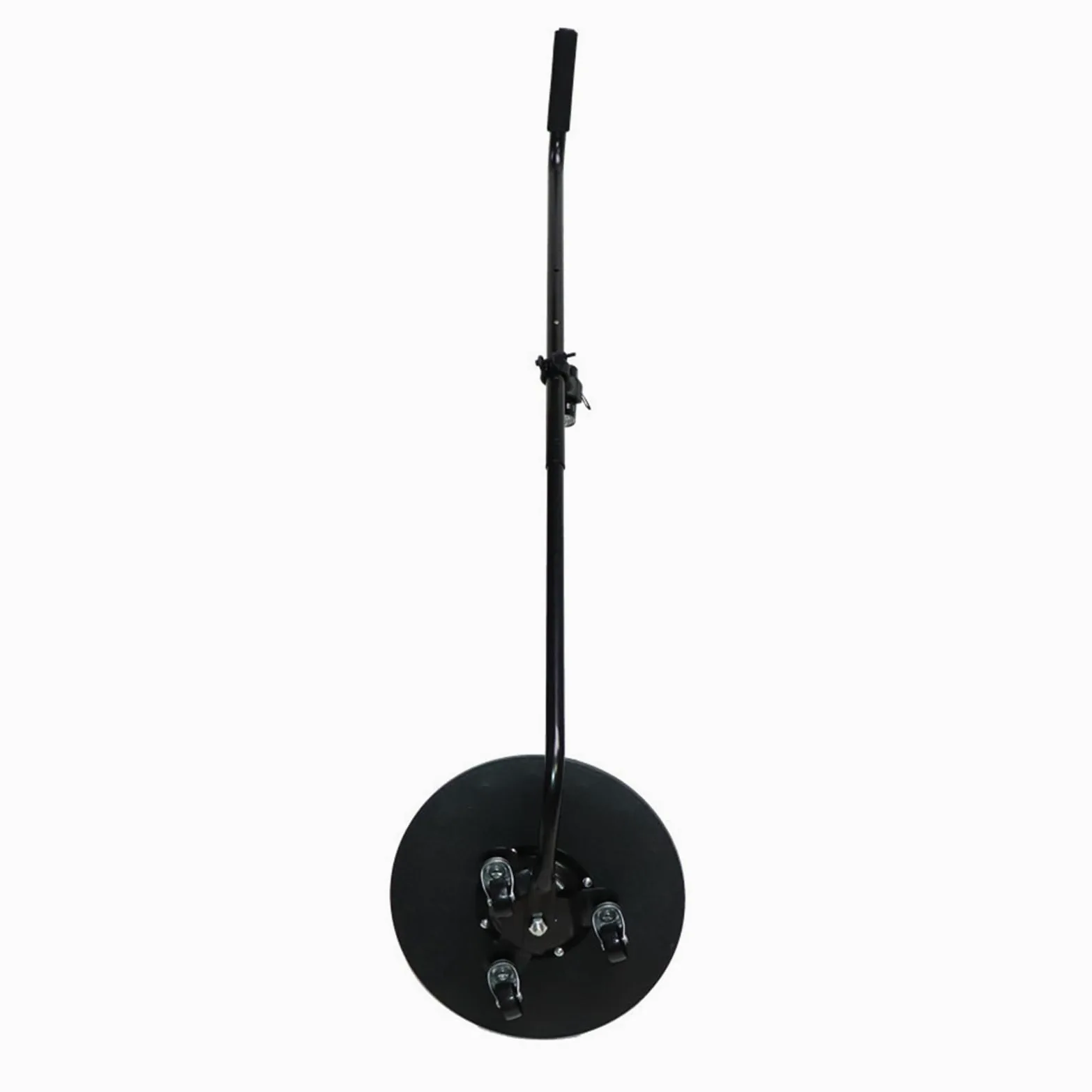 Espejo de Inspección de Bajo Vehículo, Espejo de Seguridad con Aumento y Ruedas, Luz LED y Asa, 30 cm de Diámetro, 2X de Aumento para Revisar el Chasis del Automóvil