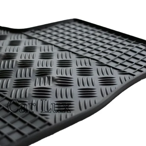 Car Lux DUO06044 - Alfombra Protector Cubre Maletero y Alfombrillas de Goma a Medida para Honda CR-V CRV Desde 2012-
