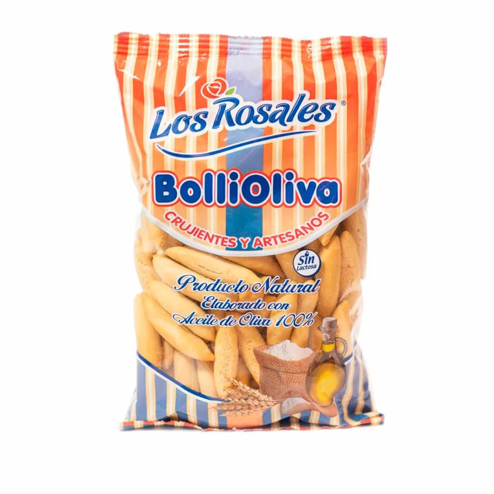 LOS ROSALES Picos Bollioliva Aceite de Oliva, Caja 20 bolsas 160g