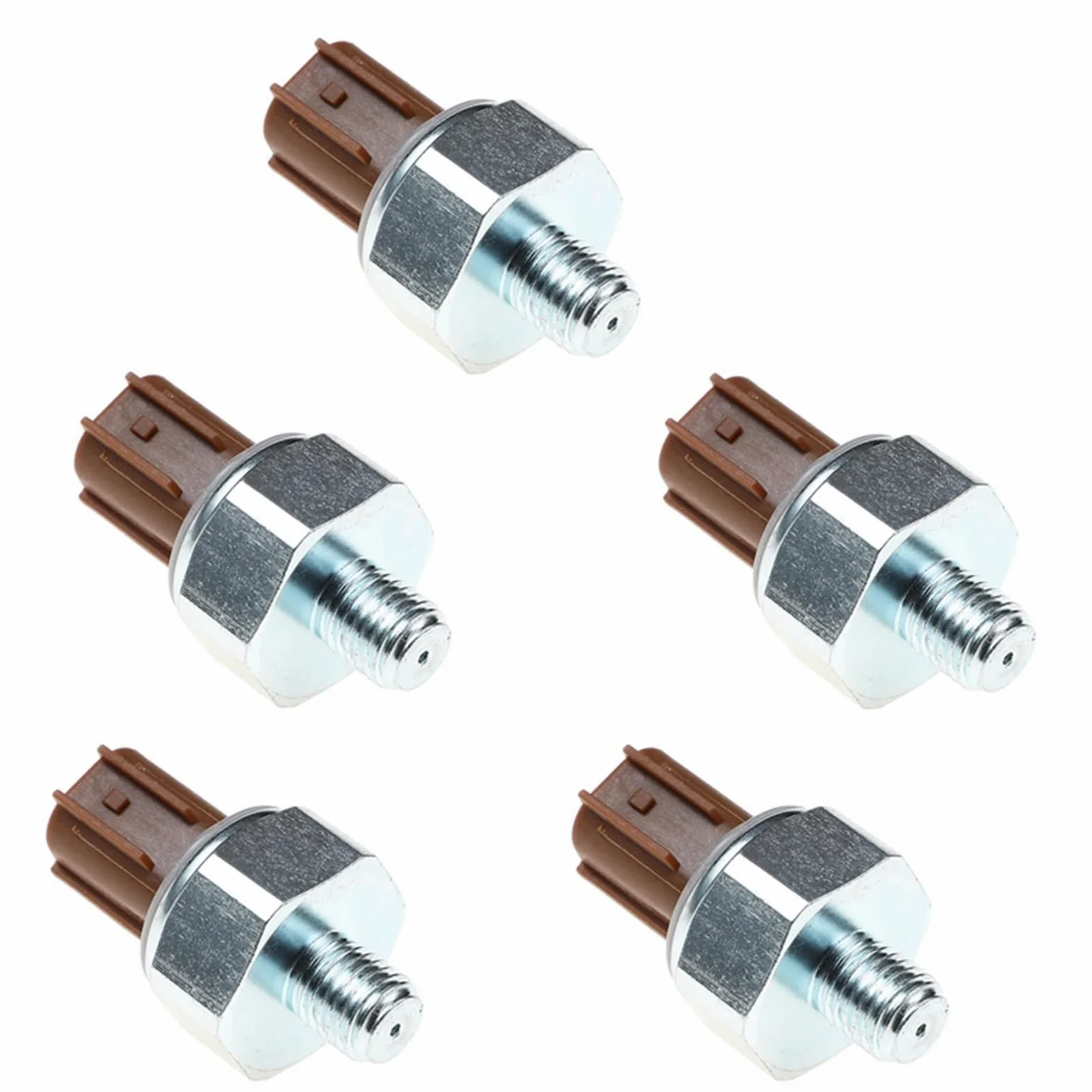 Sensor de presión de aceite del coche Sensor de presión aceite 1 pin para Honda para Accord para Odyssey 37240R70A04 reparar(5pcs)