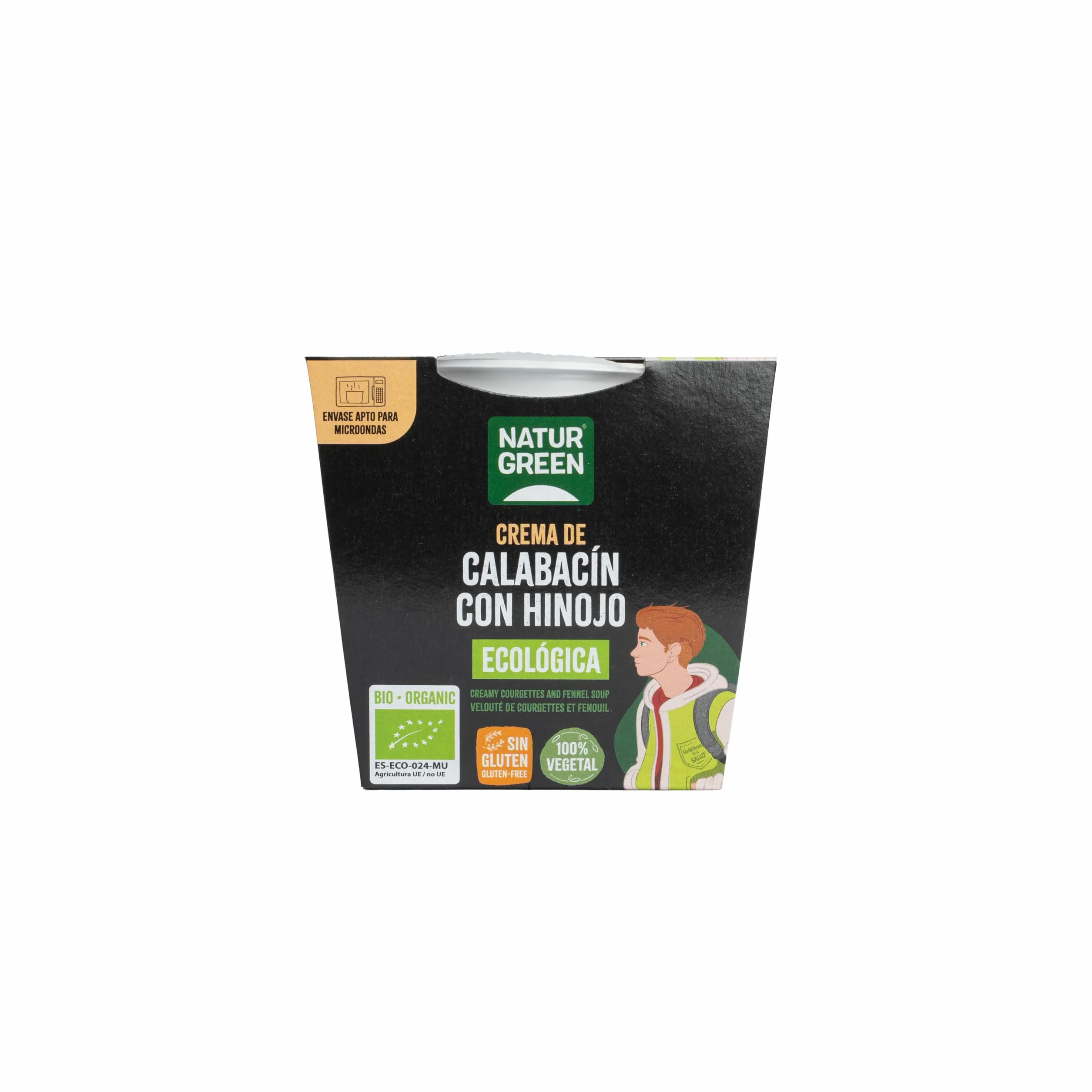 NaturGreen Crema de Calabacín e Hinojo pack 6