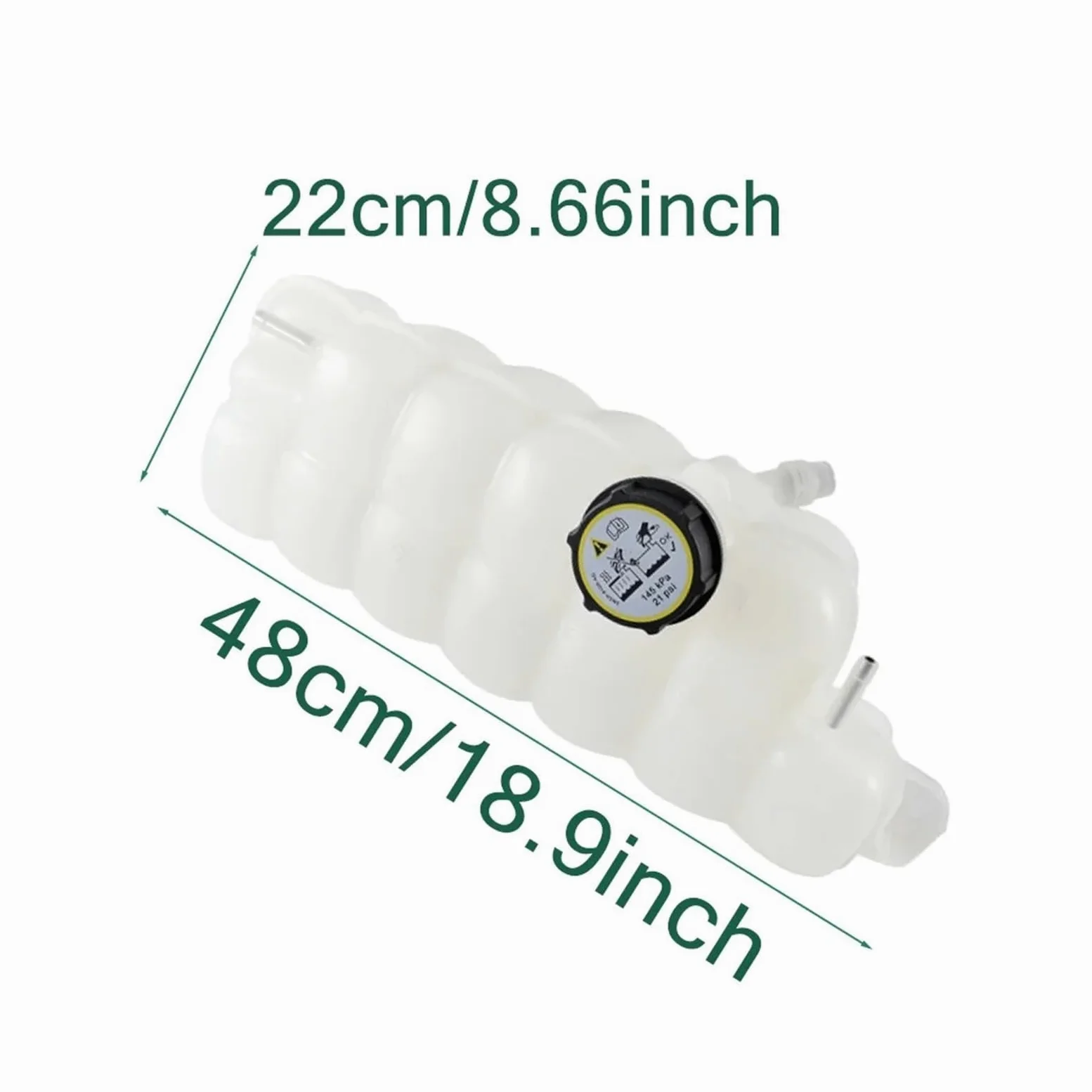 para F 150 para Expedition para Lobo Tanque de expansión del radiador de recuperación de refrigerante del Motor con Tapa FL3Z-8A080-A FL3Z8A080A Tanque de expansión del depósito