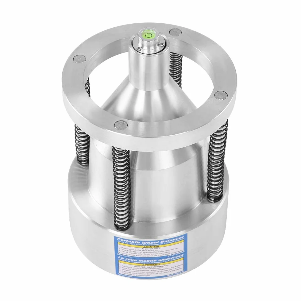 Balanceador de Ruedas Portátil, Equilibrador de Llantas de Burbujas de Nivel de Llanta Pesado, Excelente Estabilidad y Rendimiento, Conveniente y Liviano, para la Mayoría de los