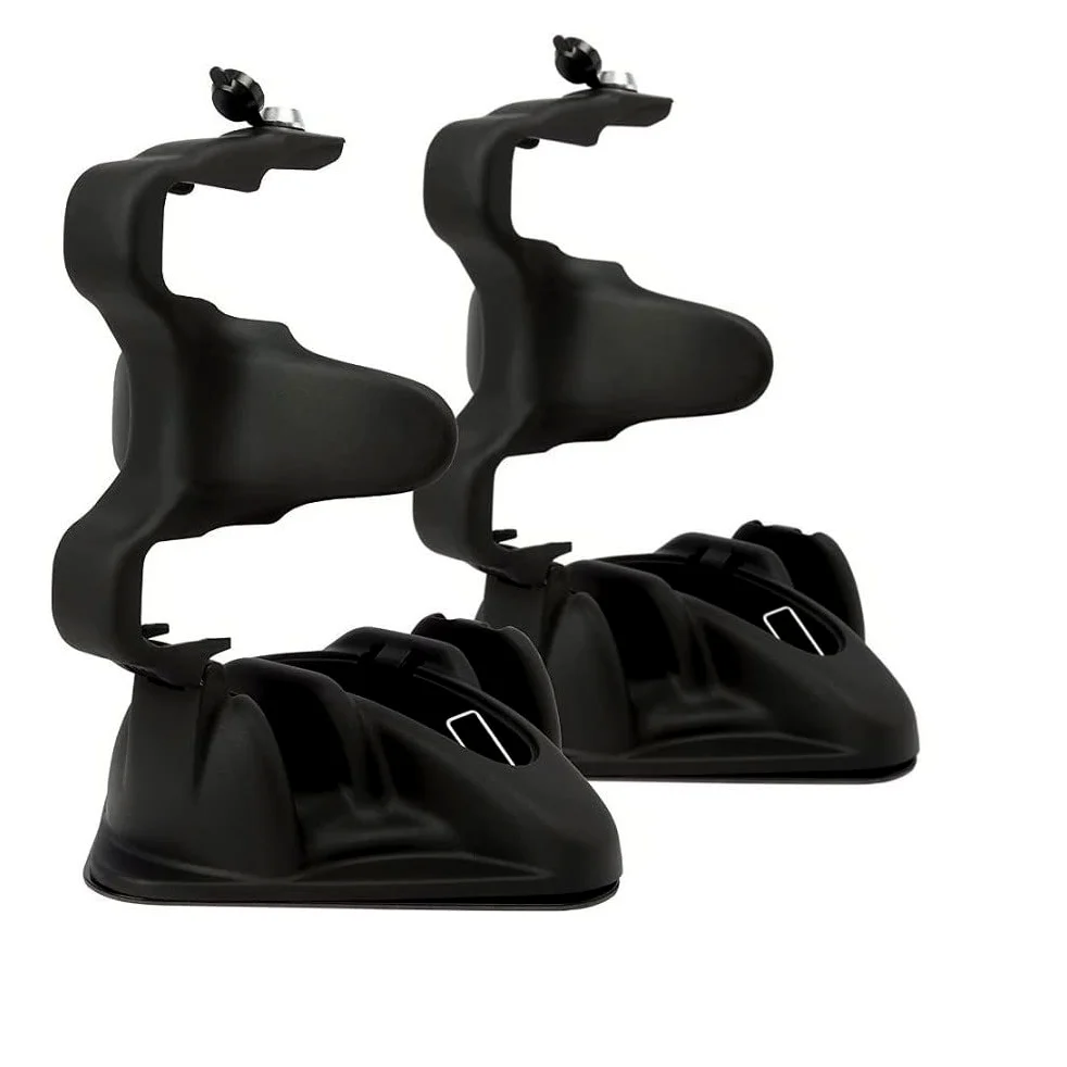 Soporte Esquis Compatible con Kia Stonic 5P a partir de 17 en adelante, Raised Portaesquís Magnético Shutle Universal para Techo de Coche, 2 Pares Esquís Homologado Imán