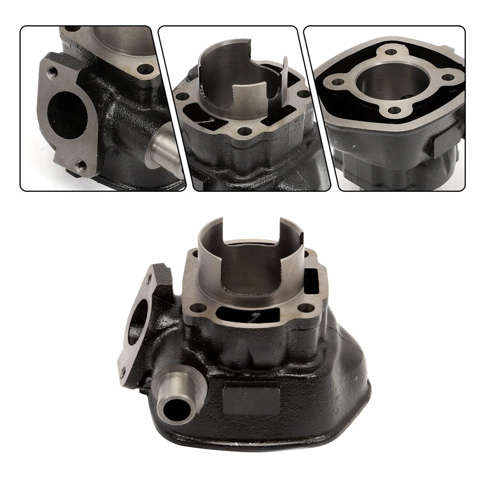 Kit Pistón Cilindro Para Aerox Para Mbk Nitro Malaguti F12 F15 Area 51 2T 70cc 47mm Kit De Cilindro De Gran Cilindro Con Culata