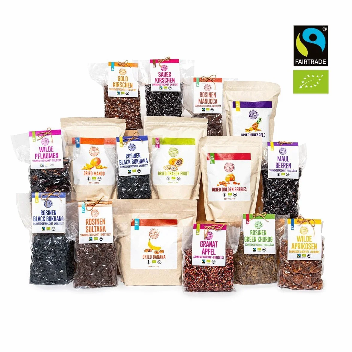 PAKKA Bio Cacao Nibs Ecológico Comercio Justo 1 kg