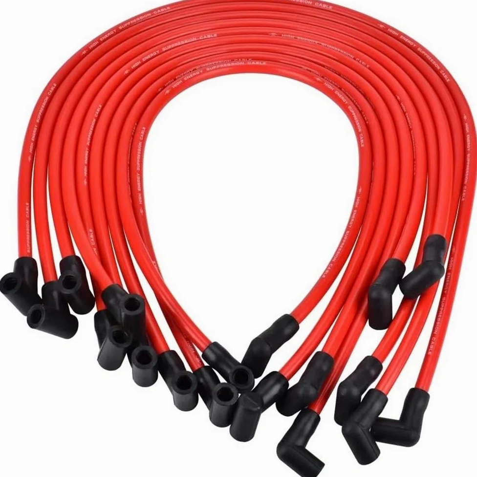 cable encendido coche Para GMC para Yukon 5.7L V8 1992 1993 | Juego de cables de bujía