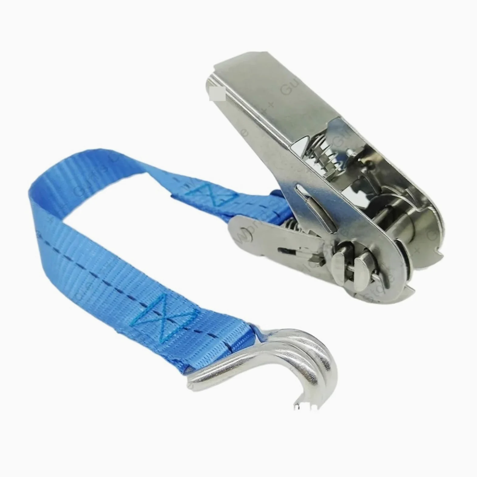 Correa de Amarre, Correa de trinquete de acero inoxidable duradera de 3 metros for equipaje, bolsa, carga, tensor de cuerda for coche, camión, motocicleta y bicicleta. para Baca Bicicletas, Motociclet