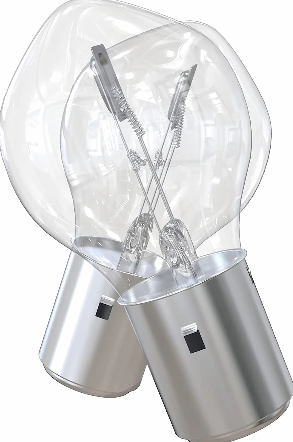 LIGHTWORLD24 10 unidades BA20d S2 35/35W 12V bombillas halógenas para motocicleta – luz de carretera y cruce súper brillante – faro delantero para scooter, ciclomotor, moto, lámpara Bilux