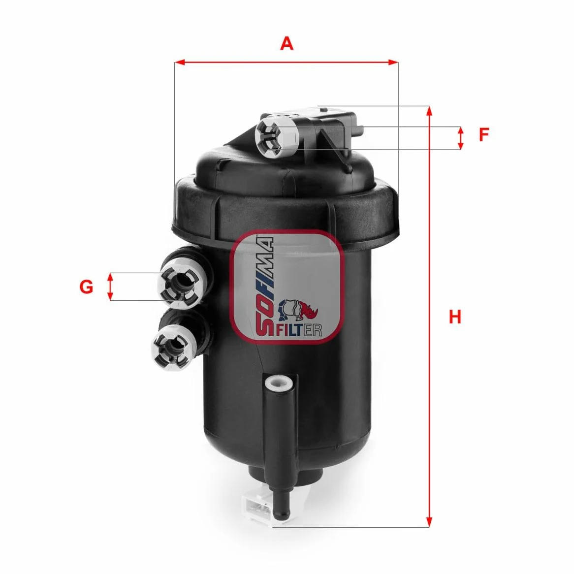 Sofima S 5127 GC - Filtro combustible