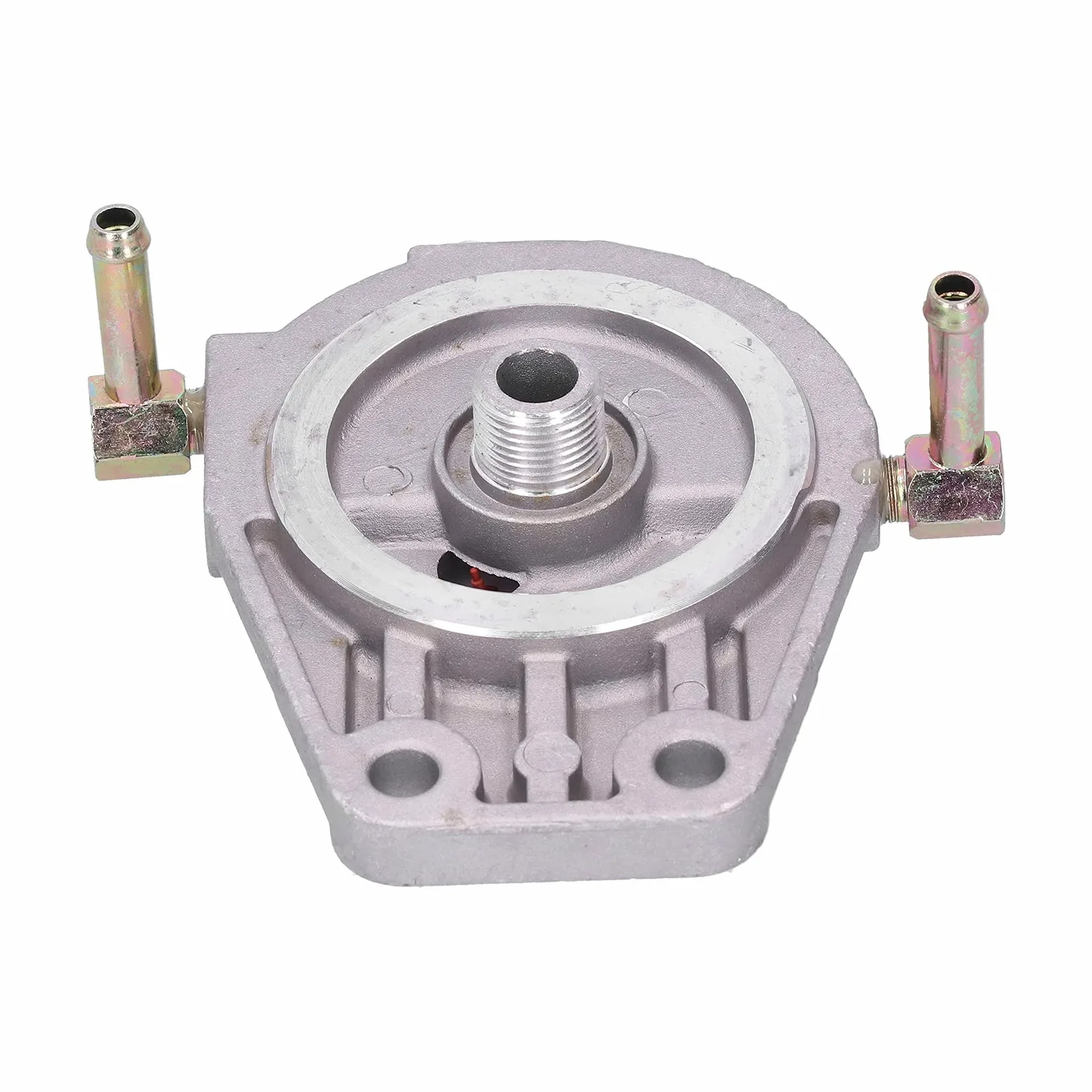 SIXRUN Bomba de Cebado de Filtro de Diésel 16401 VC10D de Aleación de Aluminio para GU Y61 ZD30 TD42