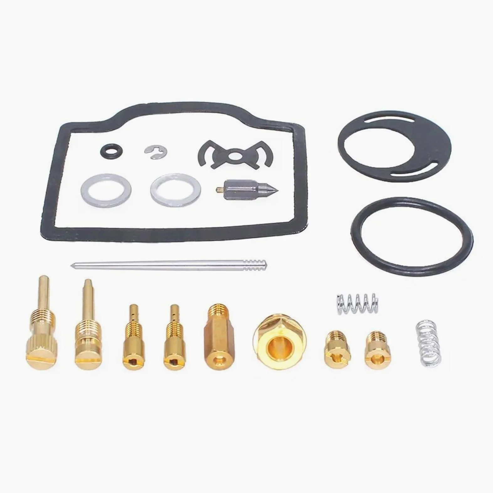 Kit Reparación Carburador Para Honda CB160 Sport CL160 Scrambler 1965-1969 | 2x Kit reparación carburador Juego reconstrucción carburador Jets junta
