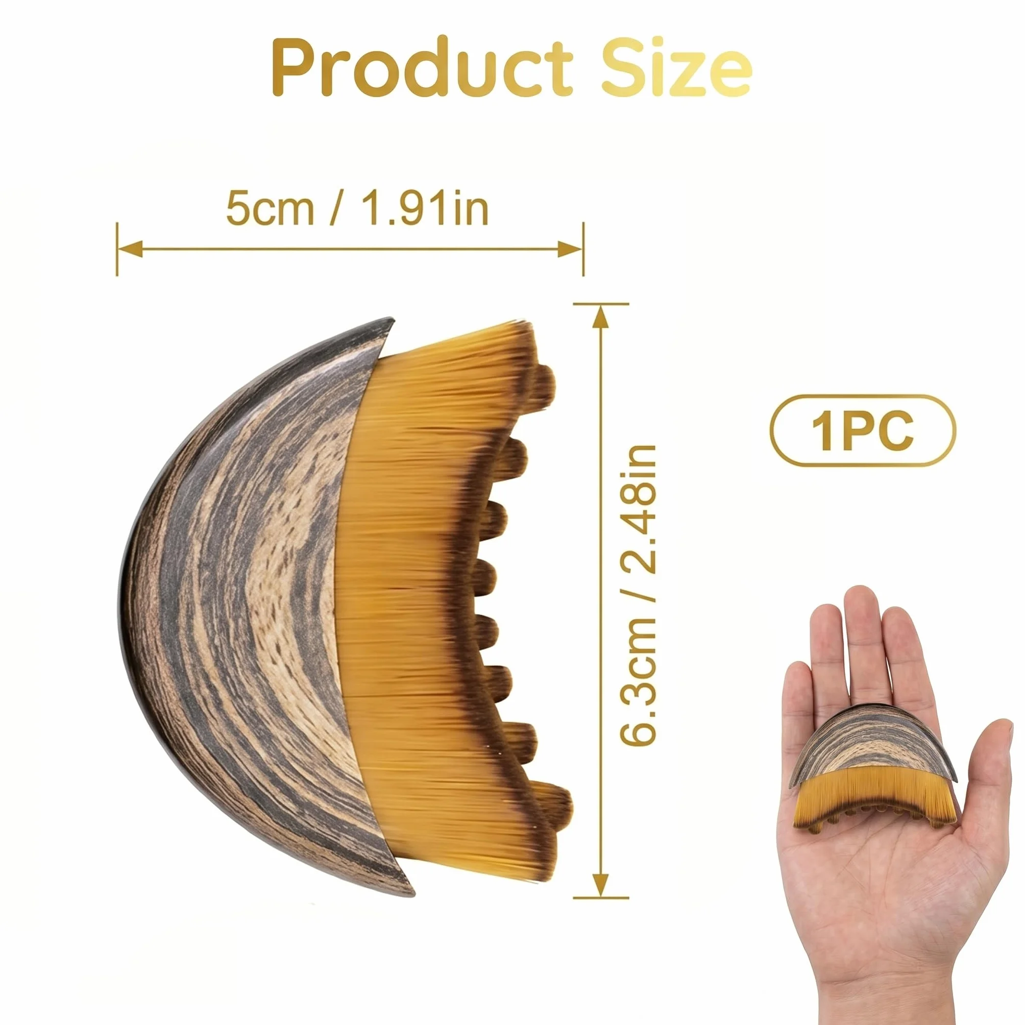 Cepillo Facial Linfático Drenaje Masajeador Contorno Exfoliación
