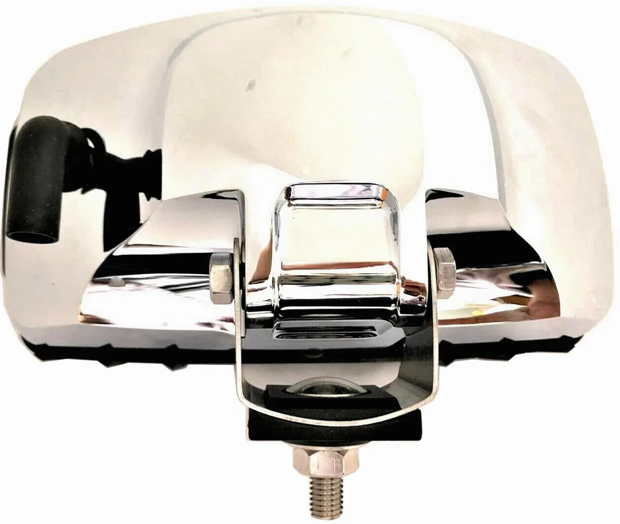 2 Faros Coche Halógenos H3 Cromados, 12 V, 24 V, con Bombillas de 12 V
