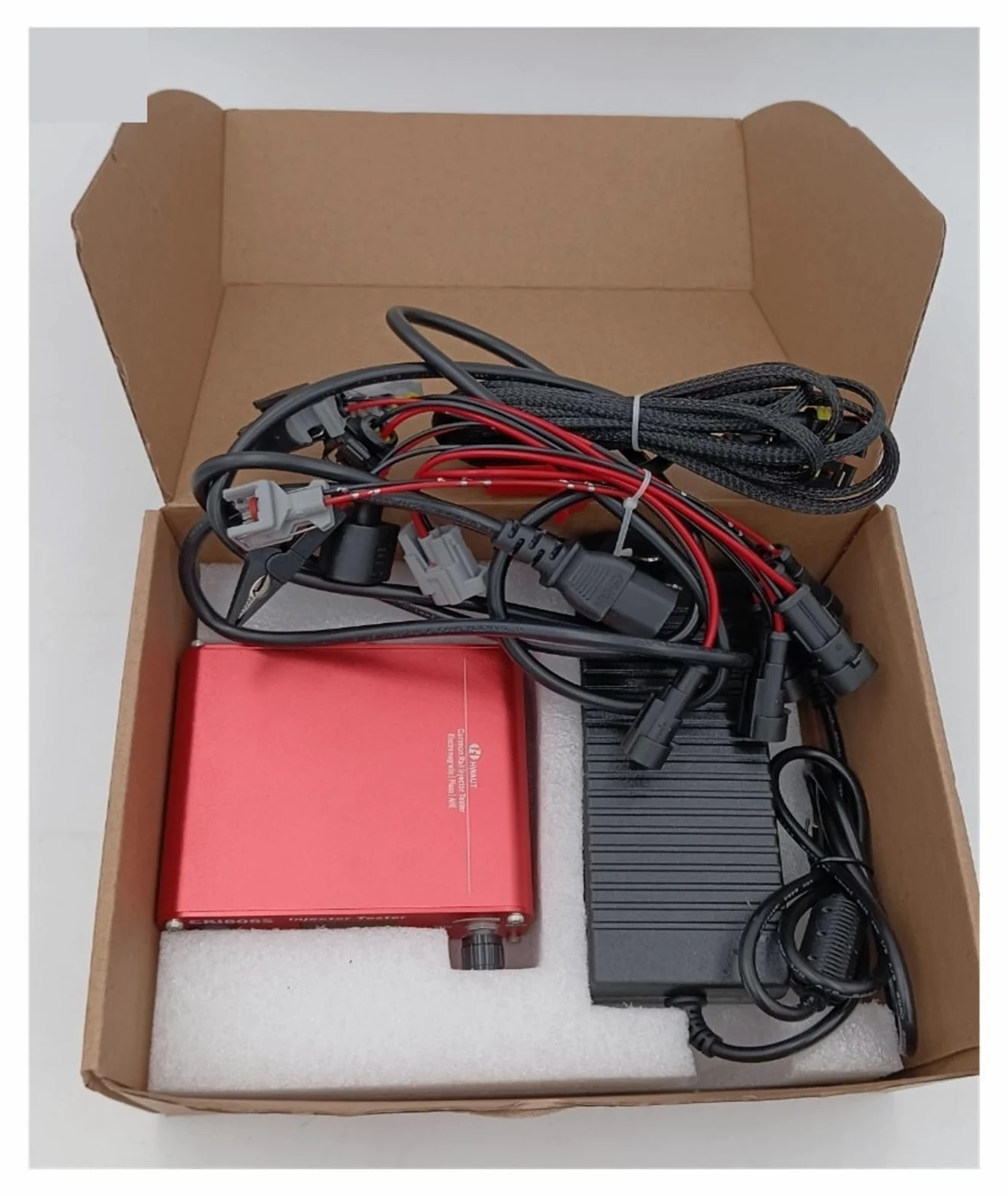 Probador de inyectores Comprobador de inyectores diésel Common Rail multifunción CRI808S AHE con Bluetooth Prueba de presión de Apertura, Prueba de Fugas