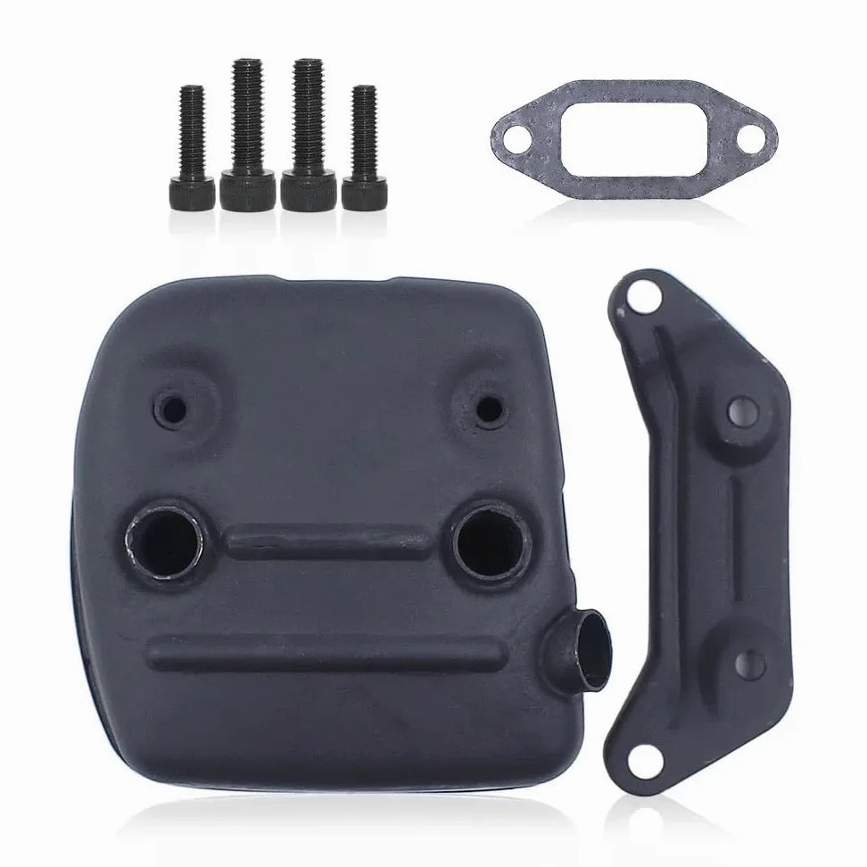 Kit de silenciador de escape for motosierras, compatible con H 362 362XP 365 371 372 372XP 385 385XP 390 390XP 544029501 503765301 544029702