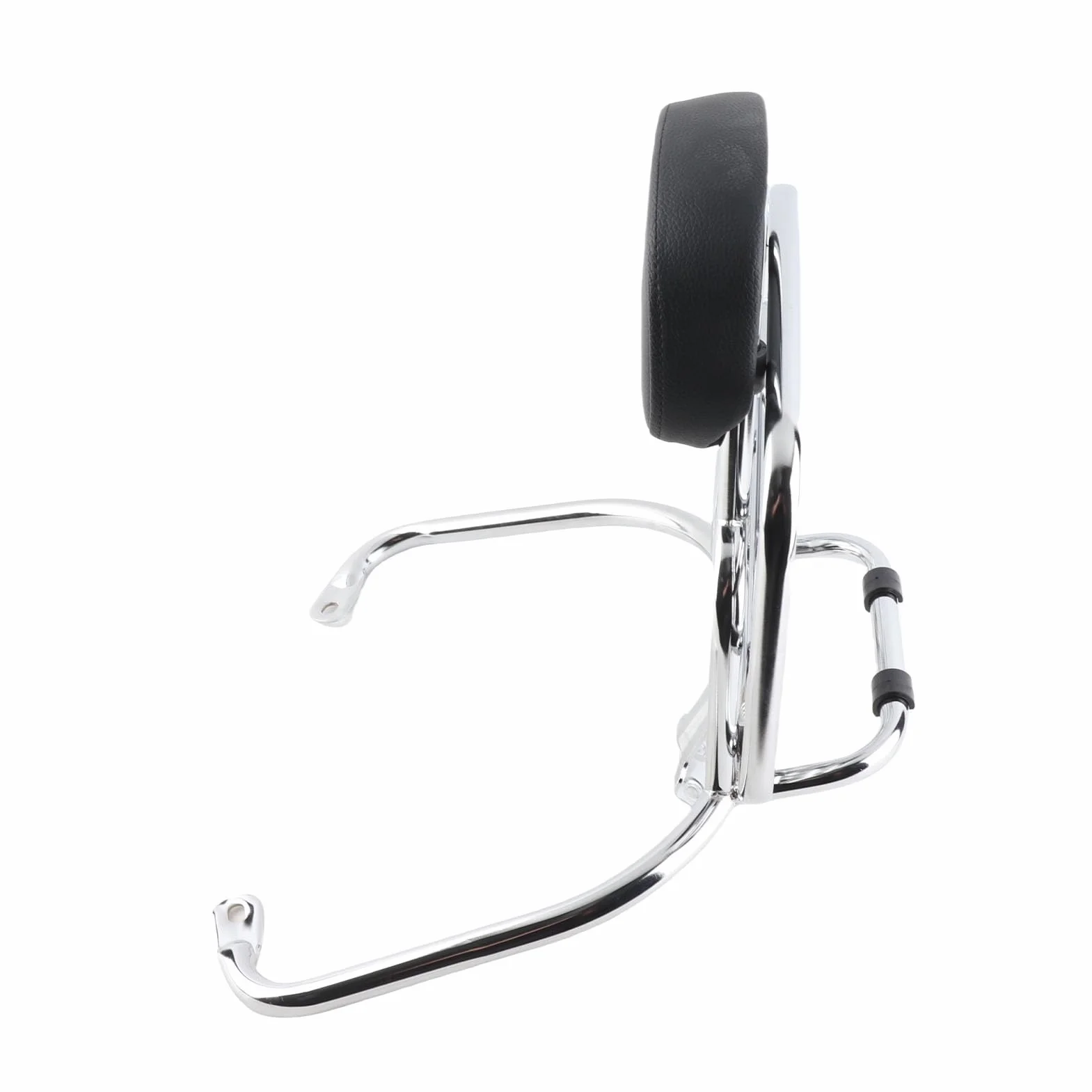 Portaequipajes para Motocicleta para GT GTS GTV 300 250 125, Estante portaequipajes Trasero con Soporte de Respaldo, Soporte Trasero de aleación de Acero Cromado para la segu