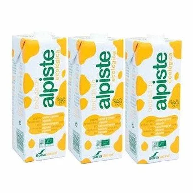 SORIA NATURAL BEBIDA DE ALPISTE 1L BIO ECOLOGICA PACK 3