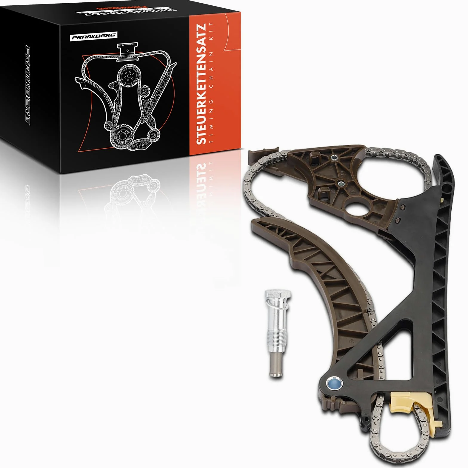 Frankberg Kit de cadena de distribución cadena de distribución 11317516088 | Compatible con: Serie 1 Convertible E88, Serie 1 E81, Serie 3 Coupé E92, Serie 3 Touring E91, Serie 3 E90