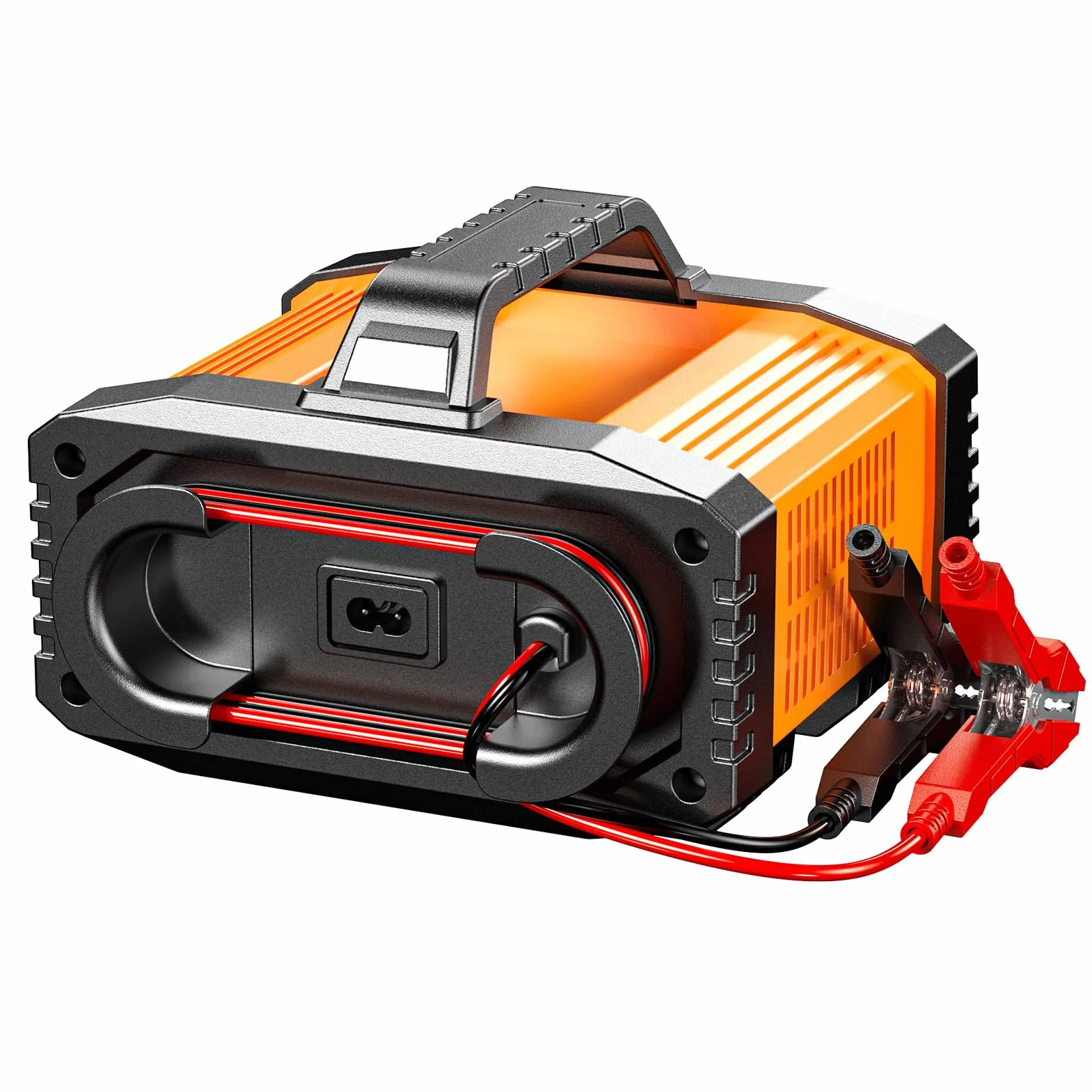 CHICIRIS Cargador de Batería 12V 20A 24V 10A, Mantenimiento Inteligente Automático Desulfatador con Modo de Reparación de 16A para Baterías de Coche, Moto, Camión, Barco (Enchufe de la UE)