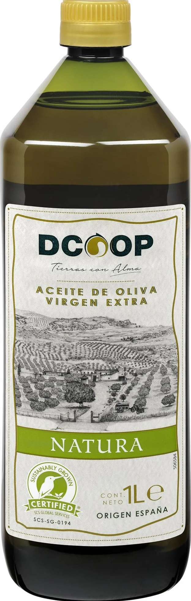 Aceite de Oliva Virgen Extra DCOOP 1 Litro Botella PET