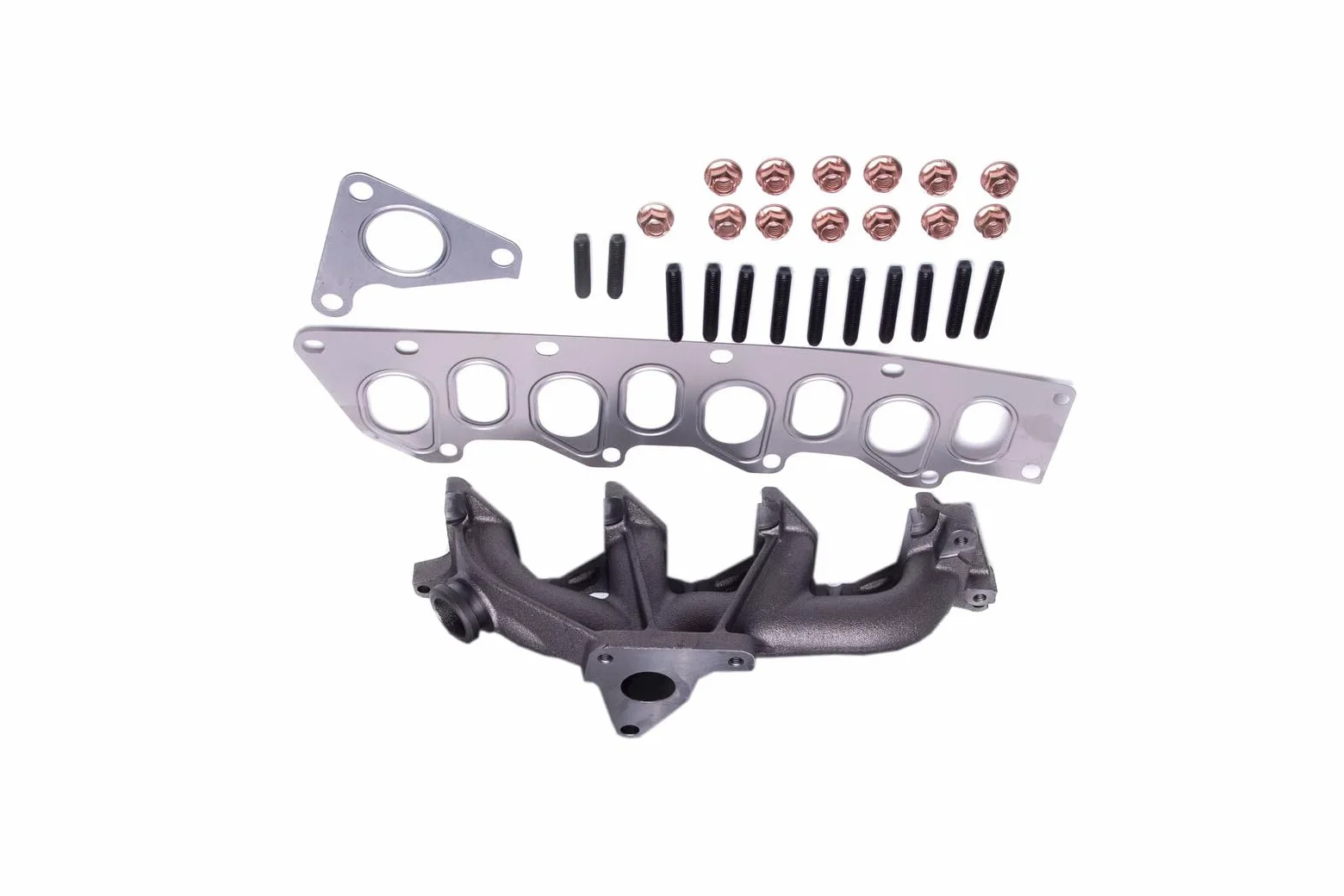 Colector De Escape 1.9 DTI 1400400QAC 1400400QAD 7700110182 8200091430 4410121 93160175 K848 Con Juego De Juntas Hecho De Hierro Dúctil Colector Escape para Vivaro Espace