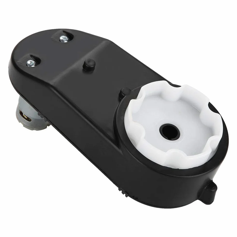 Caja de engranajes con motor 6V / 12V, motor eléctrico RS390 Caja de engranajes 6V / 12V 12000-20000RPM para autos eléctricos y motocicletas RS390 de alta velocidad para niños (12V 20000RPM)
