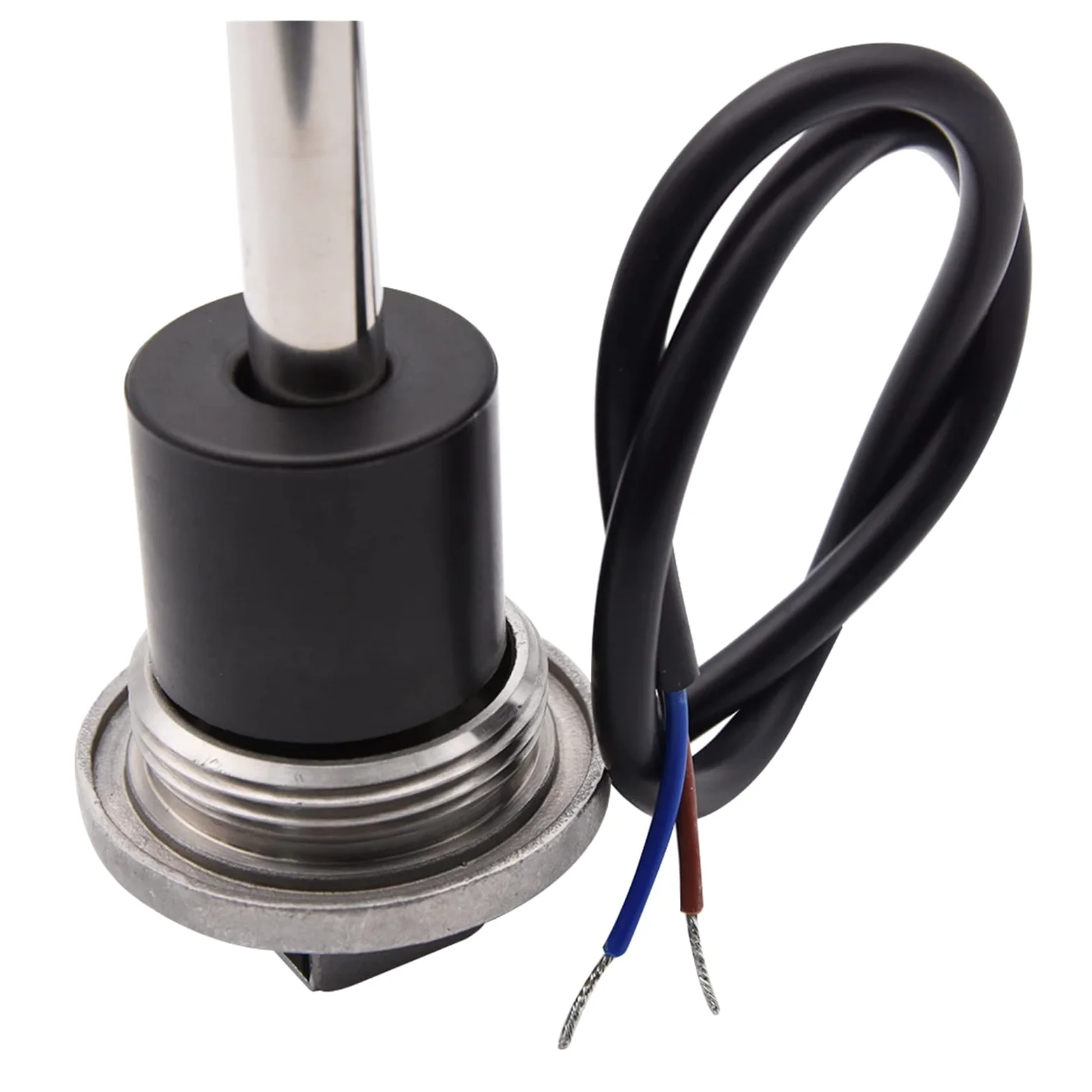 Sensor de nivel de combustible for motocicleta + indicador de nivel de combustible Digital de 52mm 240 ~ 33 Ohm indicador de nivel de tanque de aceite 0 ~ 190ohm indicador de combustible de coche 9 ~